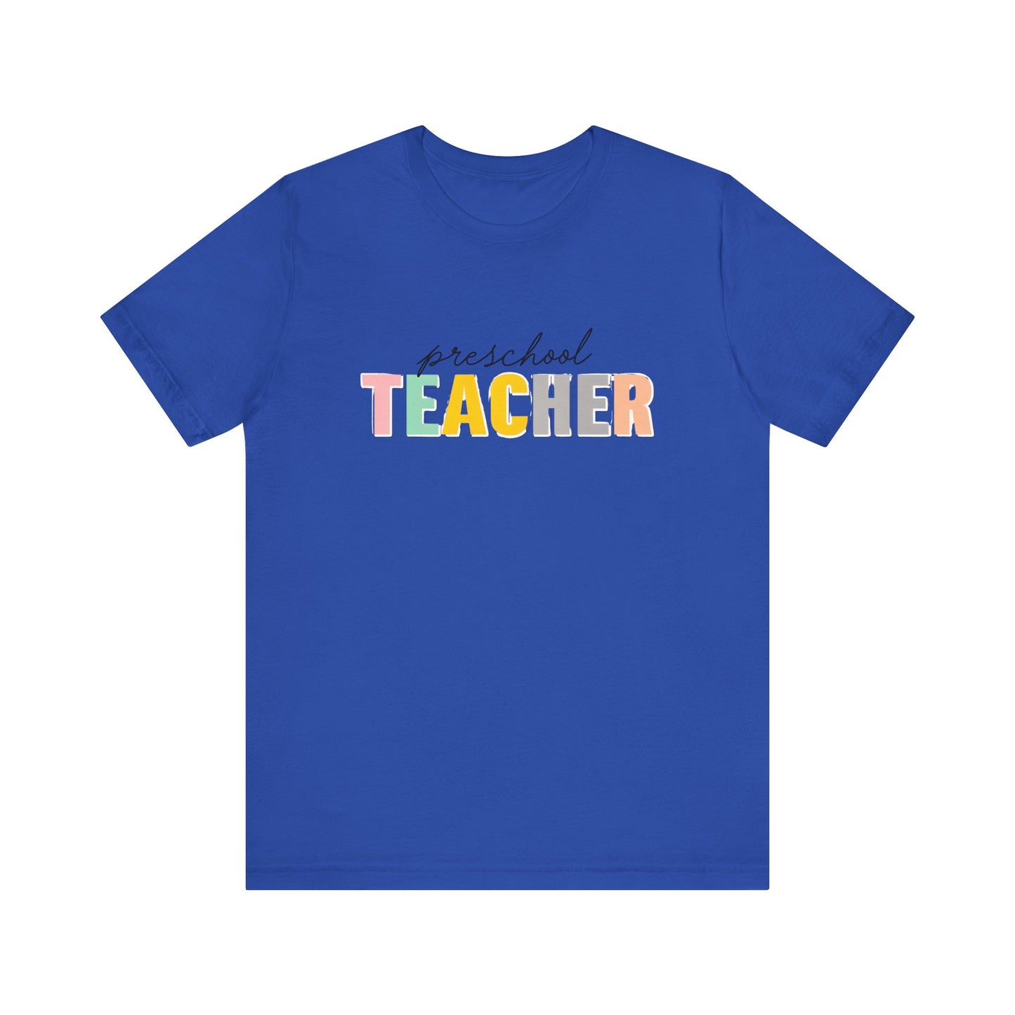 Preschool Teacher Tee, Cute Teacher Shirt, Gift for Educators, Teacher Appreciation, Back to School, Unisex T-Shirt