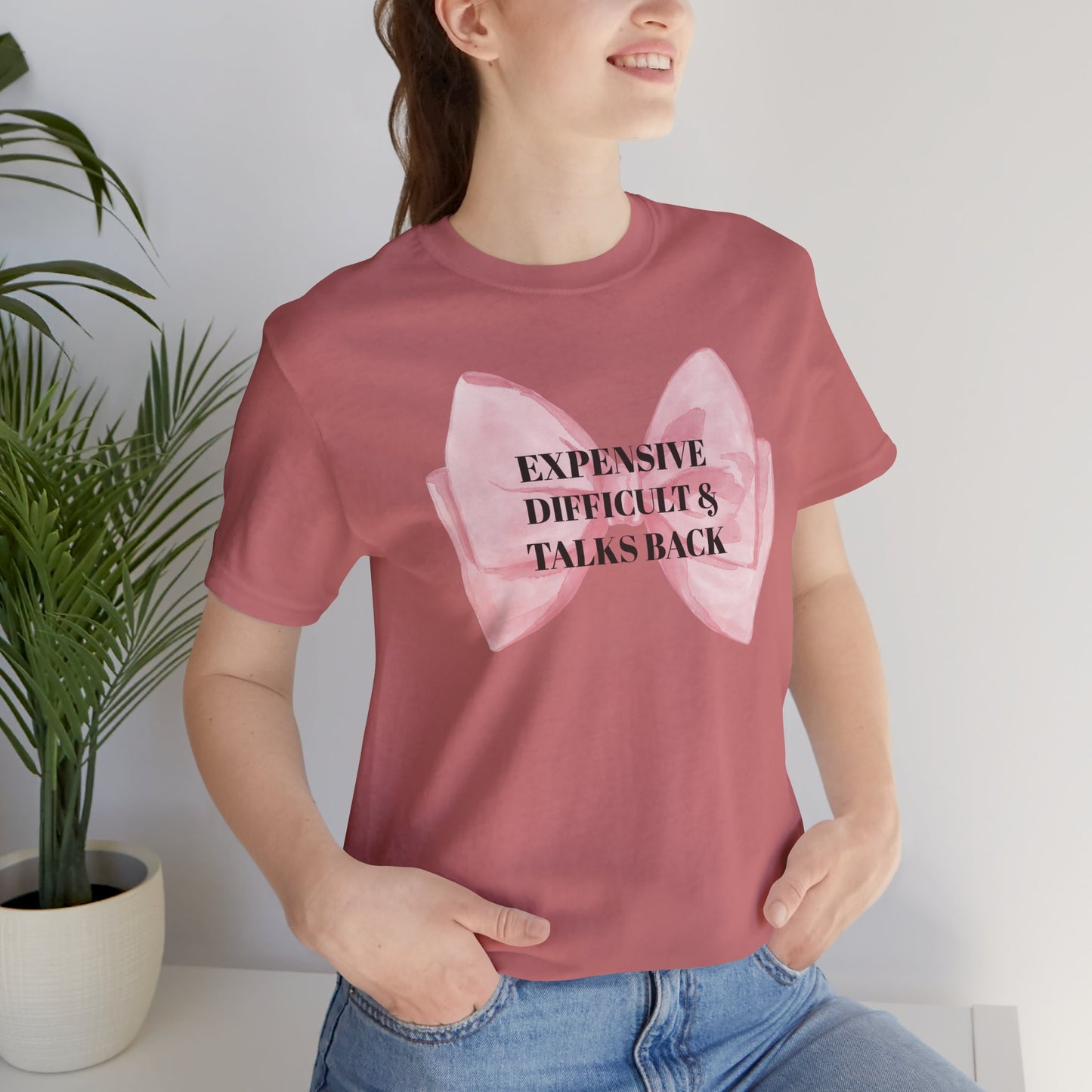 Graphic Bow Unisex Tee