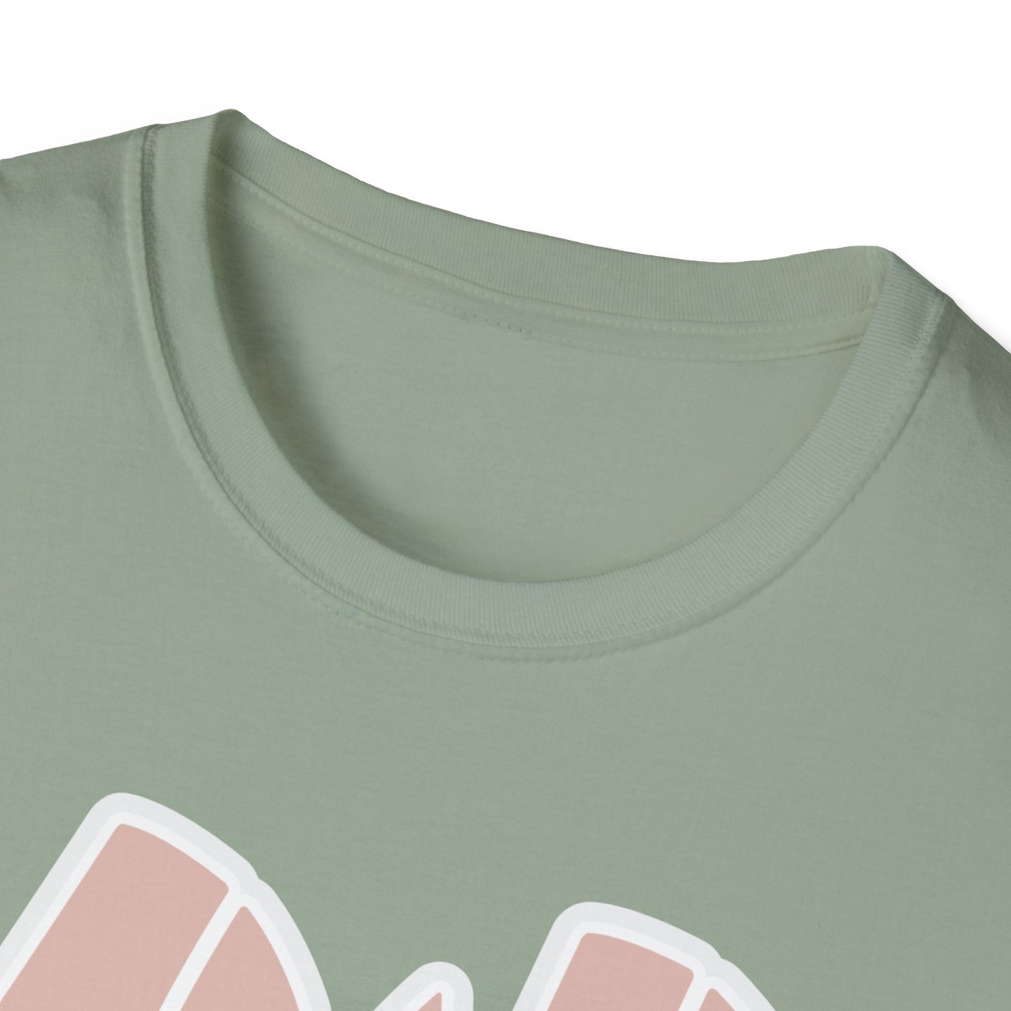 Mama Heart Unisex Softstyle T-Shirt | Gifts for Moms | Casual Wear | Mother's Day | Family Celebrations