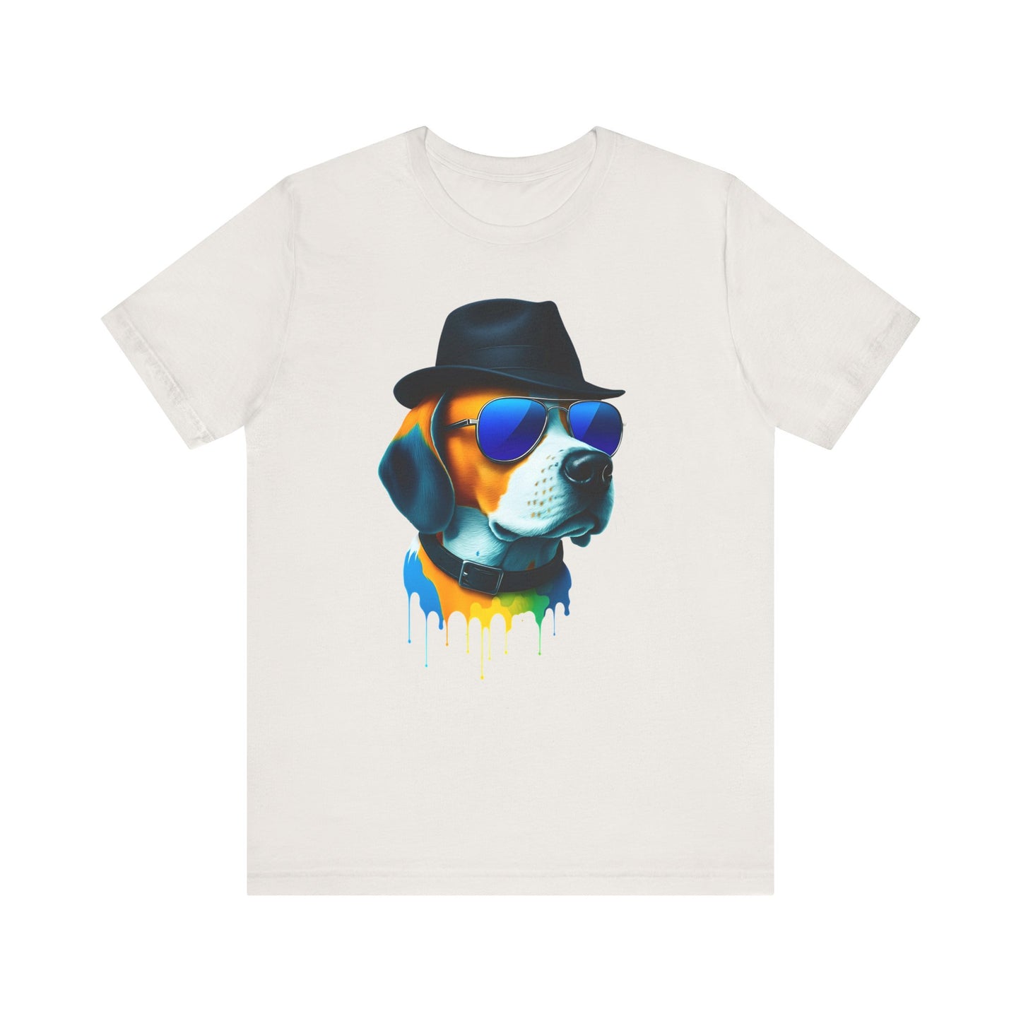 Cool Dog Graphic Tee | Fun Pet Lover T-shirt, Gift for Dog Owners, Casual Wear, Summer Style, Animal Art Apparel