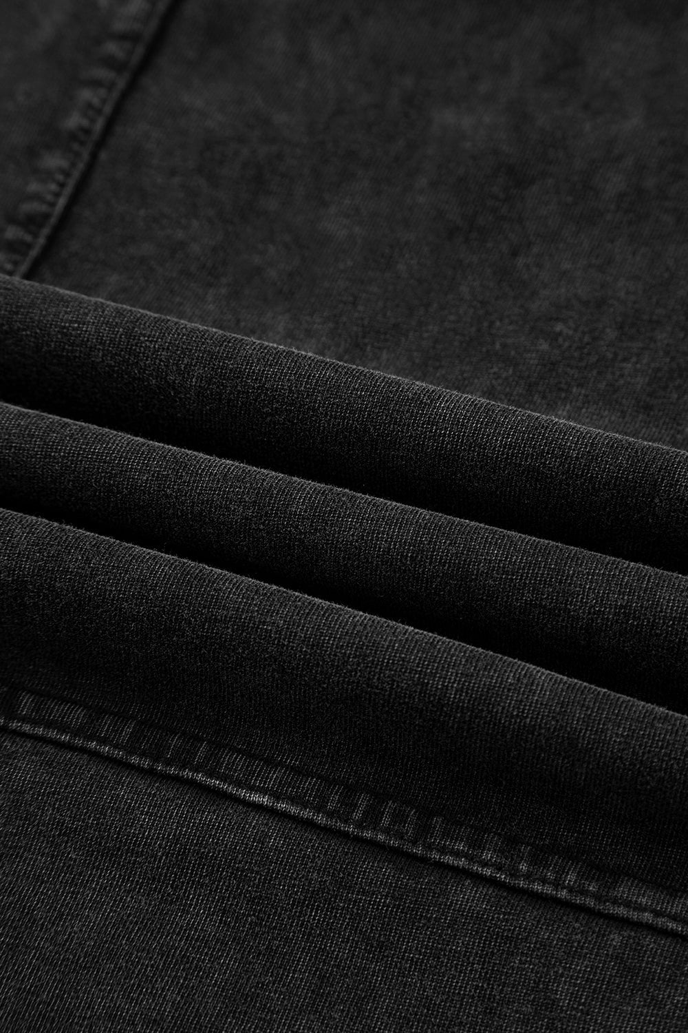 Mineral Wash Reverse Seam Drawstring Elastic Waist Pants