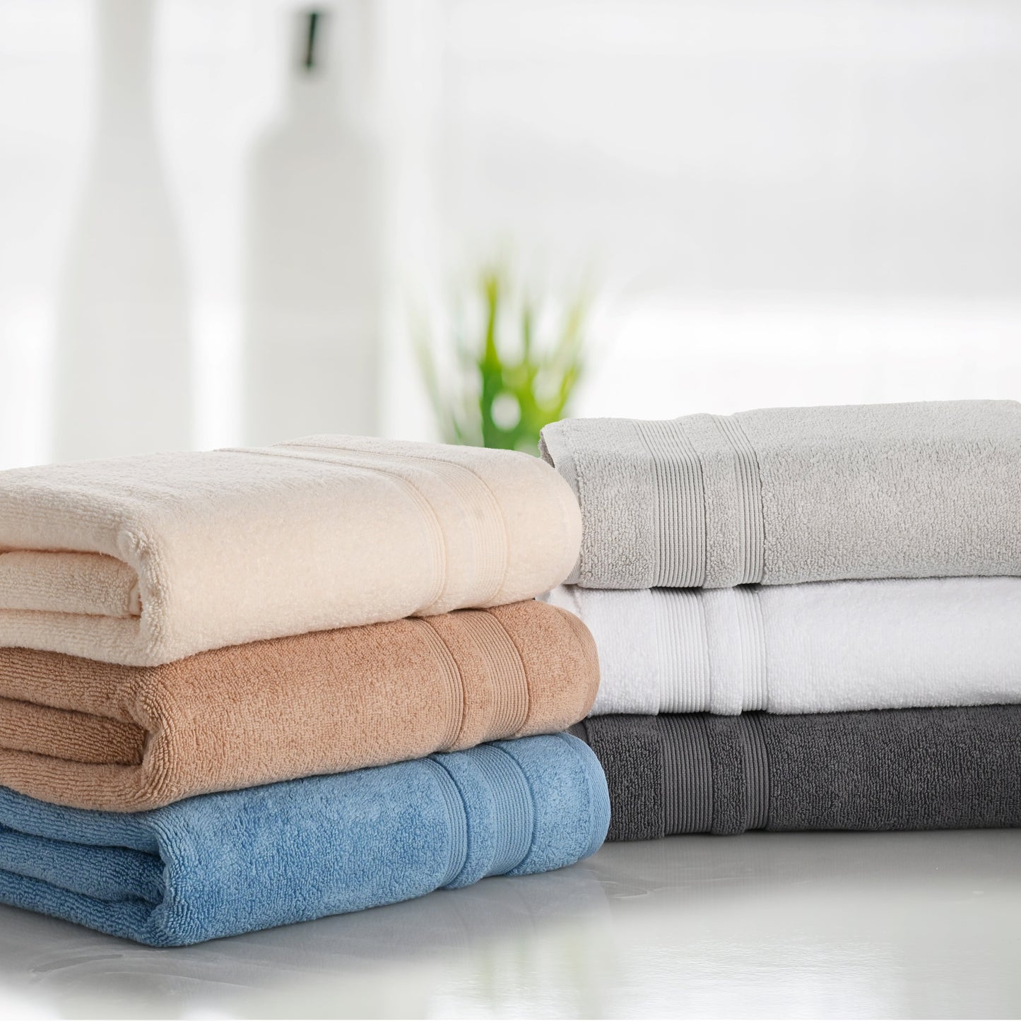 Kathy Ireland 2 Piece Zero Twist Cotton Plush Bath Sheet Set