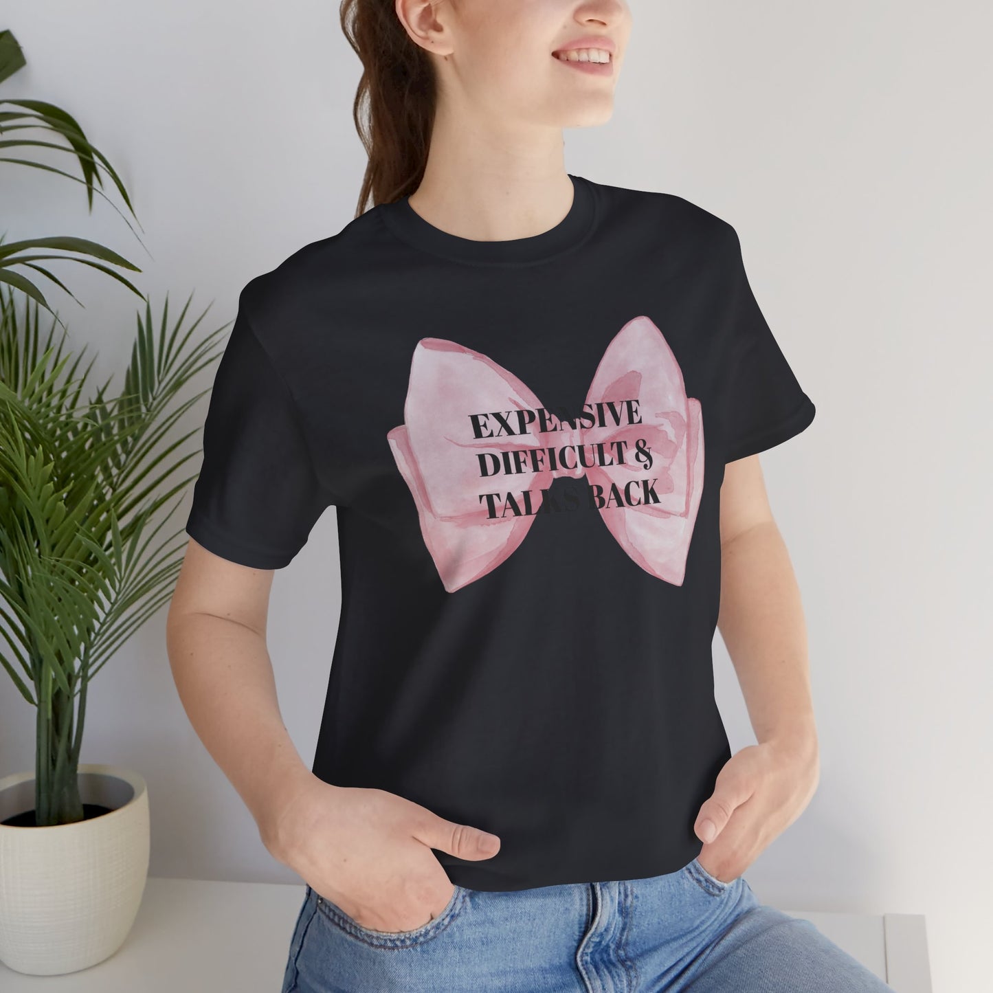 Graphic Bow Unisex Tee