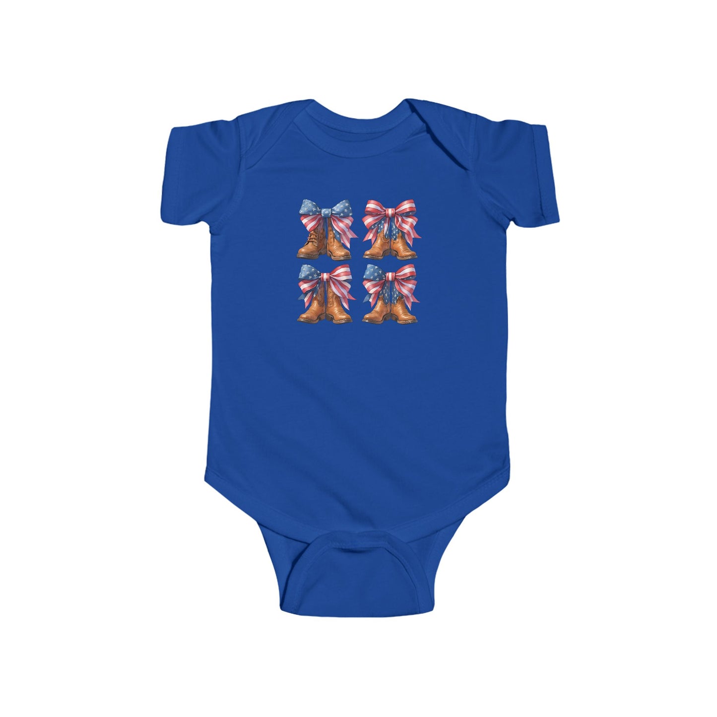 Red, White, and Blue Baby Bodysuit, Cute Infant Outfit, 4th of July Baby Clothes, Summer Baby Gift, Toddler Patriotic Apparel