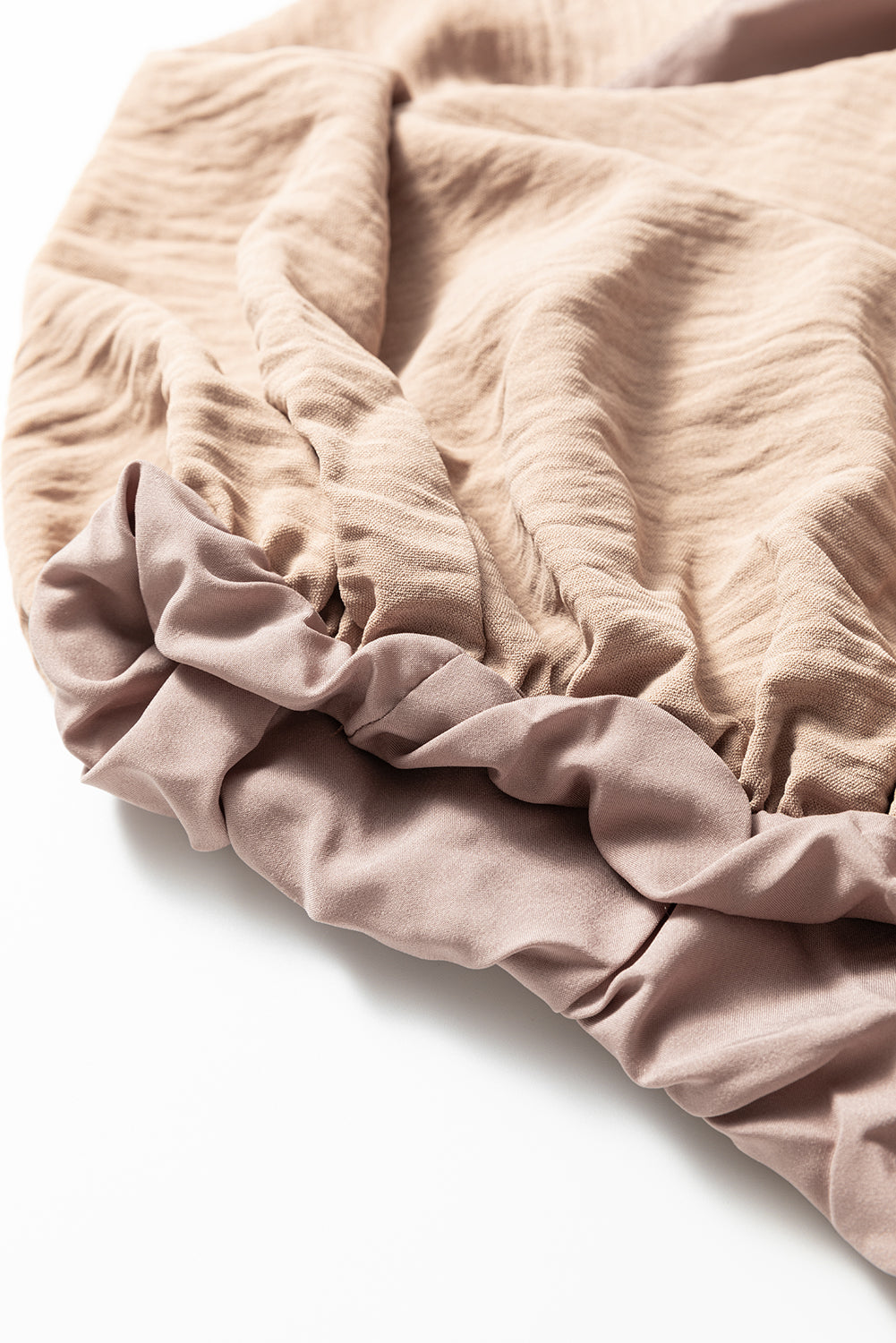 Solid Keyhole Puffy Tank and Pants Set