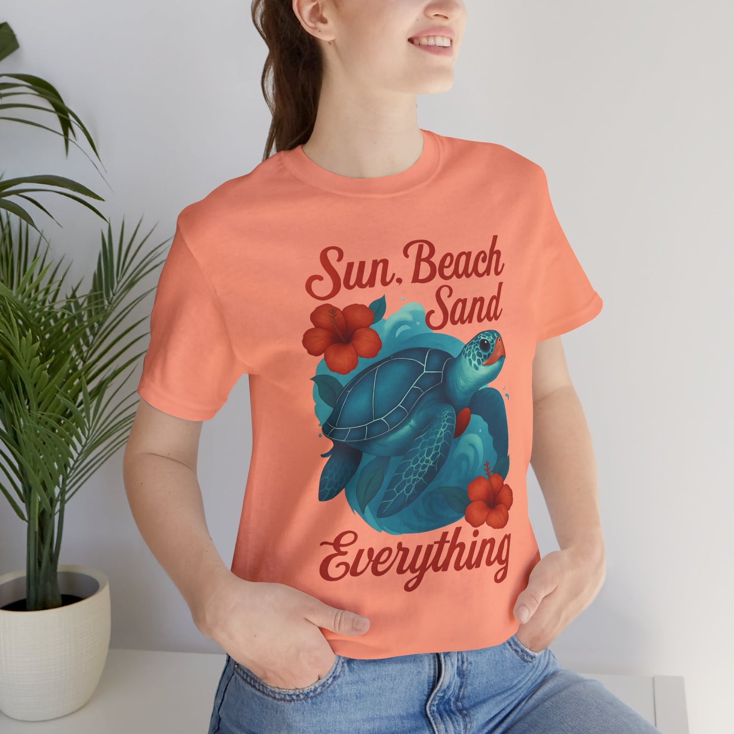 Sun Beach Sand Unisex Tee
