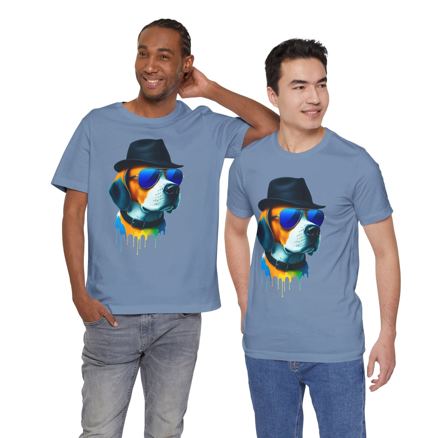 Cool Dog Graphic Tee | Fun Pet Lover T-shirt, Gift for Dog Owners, Casual Wear, Summer Style, Animal Art Apparel