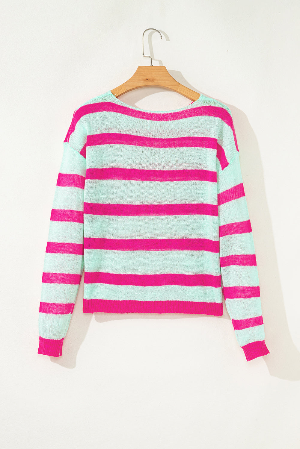 Stripe Round Neck Sweater