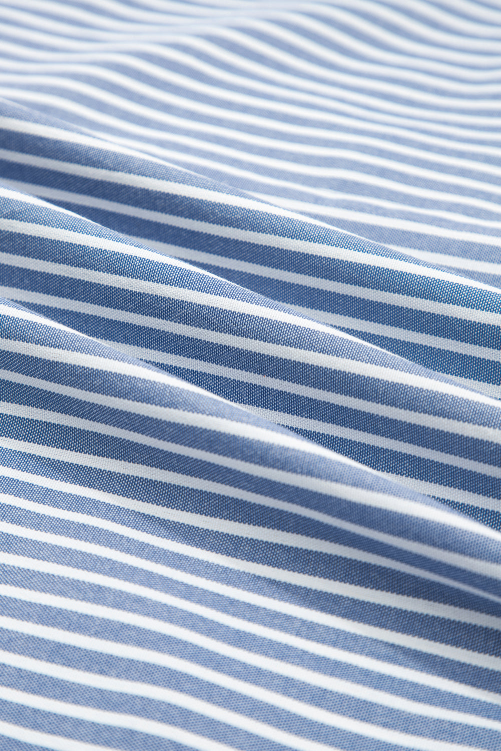 Plus Size Stripe Patchwork Lace Trim 3/4 Sleeve Maxi Dress