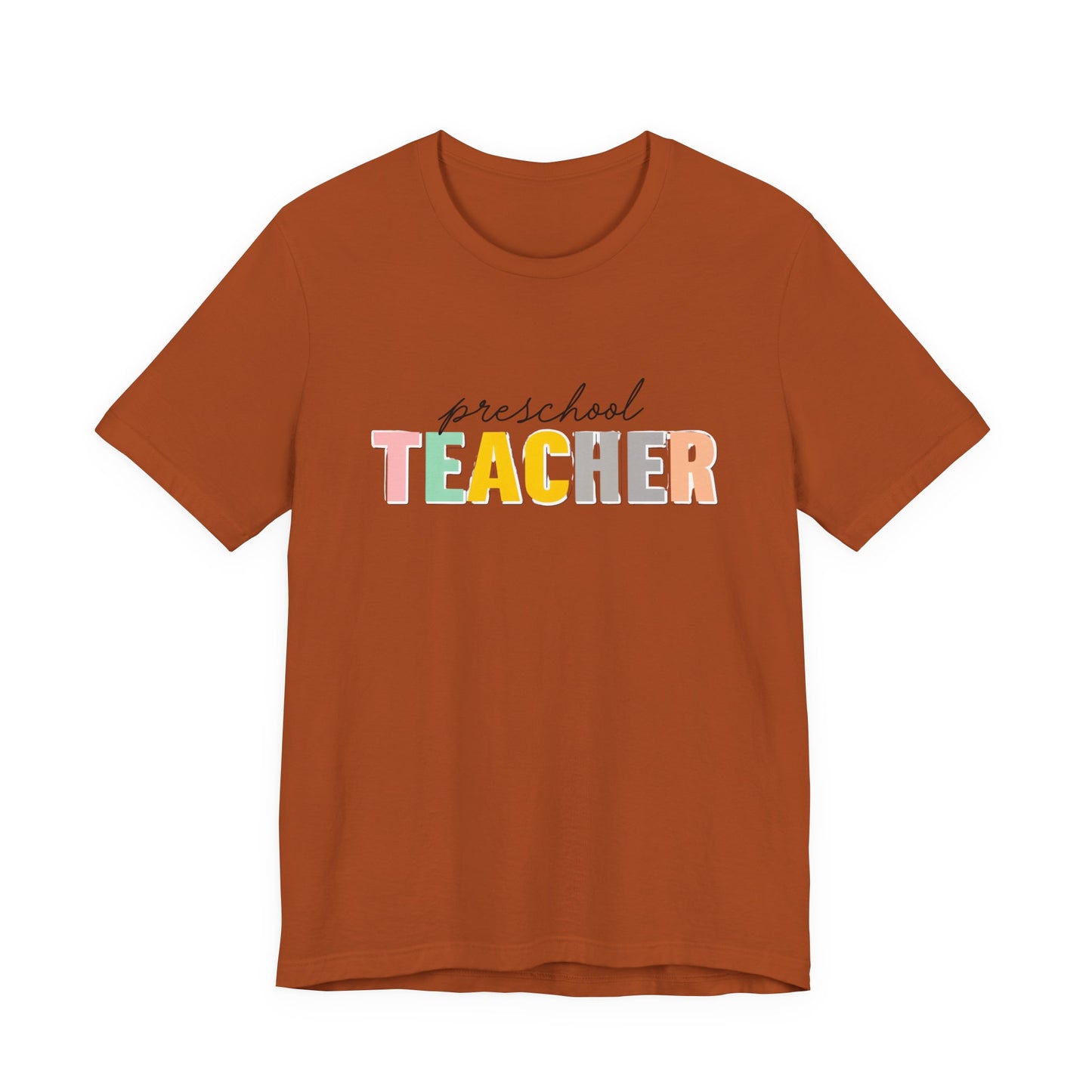 Preschool Teacher Tee, Cute Teacher Shirt, Gift for Educators, Teacher Appreciation, Back to School, Unisex T-Shirt