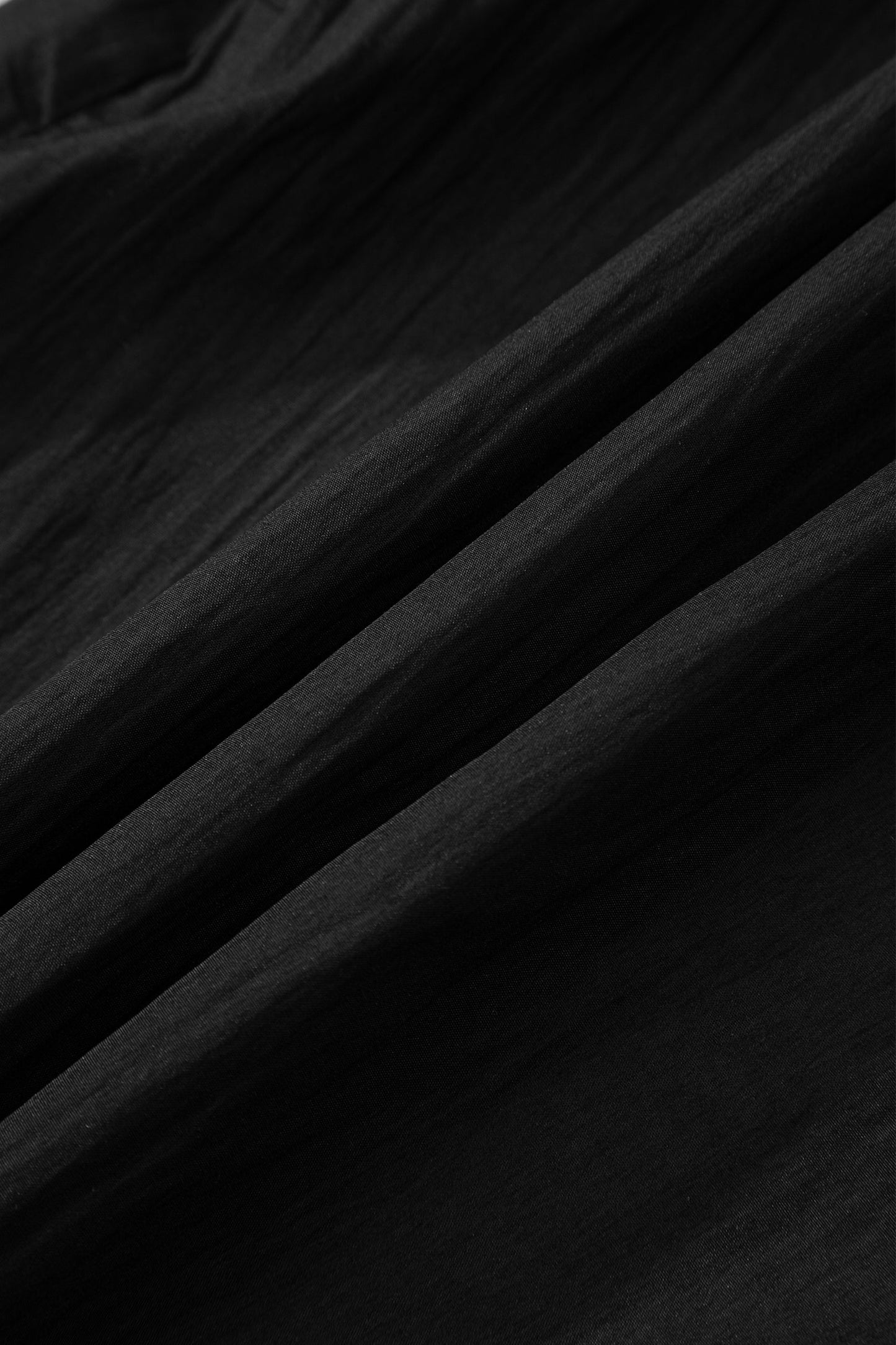 Contrast Trim Ruffle Short Sleeve Blouse