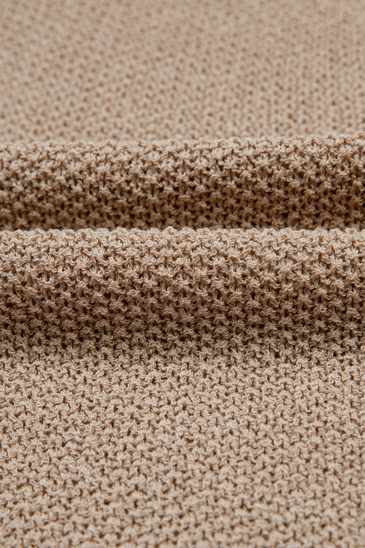 Colorblock Knit V-Neck Sweater