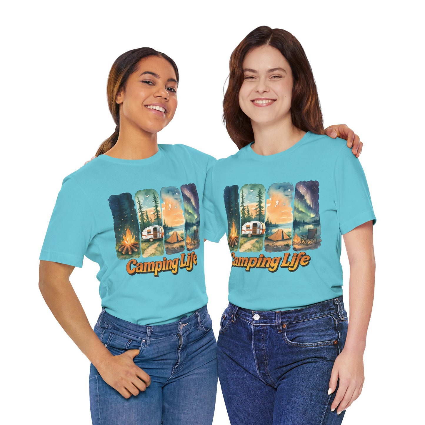 Camping Life Unisex Tee | Outdoor Adventure Shirt, Nature Lover Gift, Camping Apparel, Travel T-Shirt, Weekend Getaway Outfit