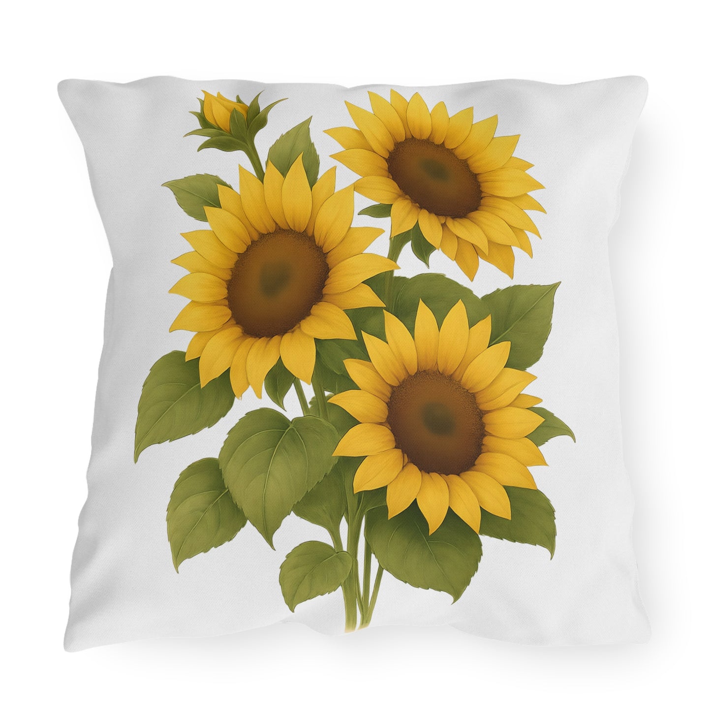 Outdoor Pillows - Vibrant Sunflower Summertime Favorite