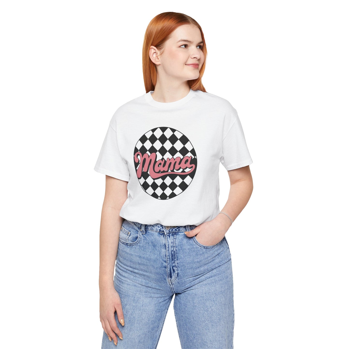 Mama Graphic Tee, Gift for Mom, Casual Wear, Birthday Present, Mother's Day, Everyday Comfort, Women's T-Shirt, Family Outing