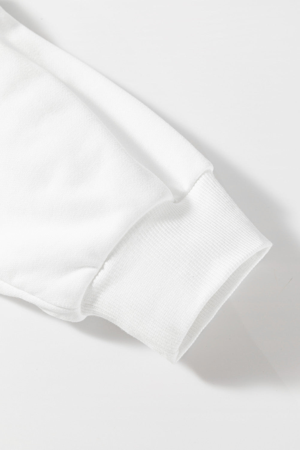 Plus Size Stripe Colorblock Drop Shoulder Sweatshirt