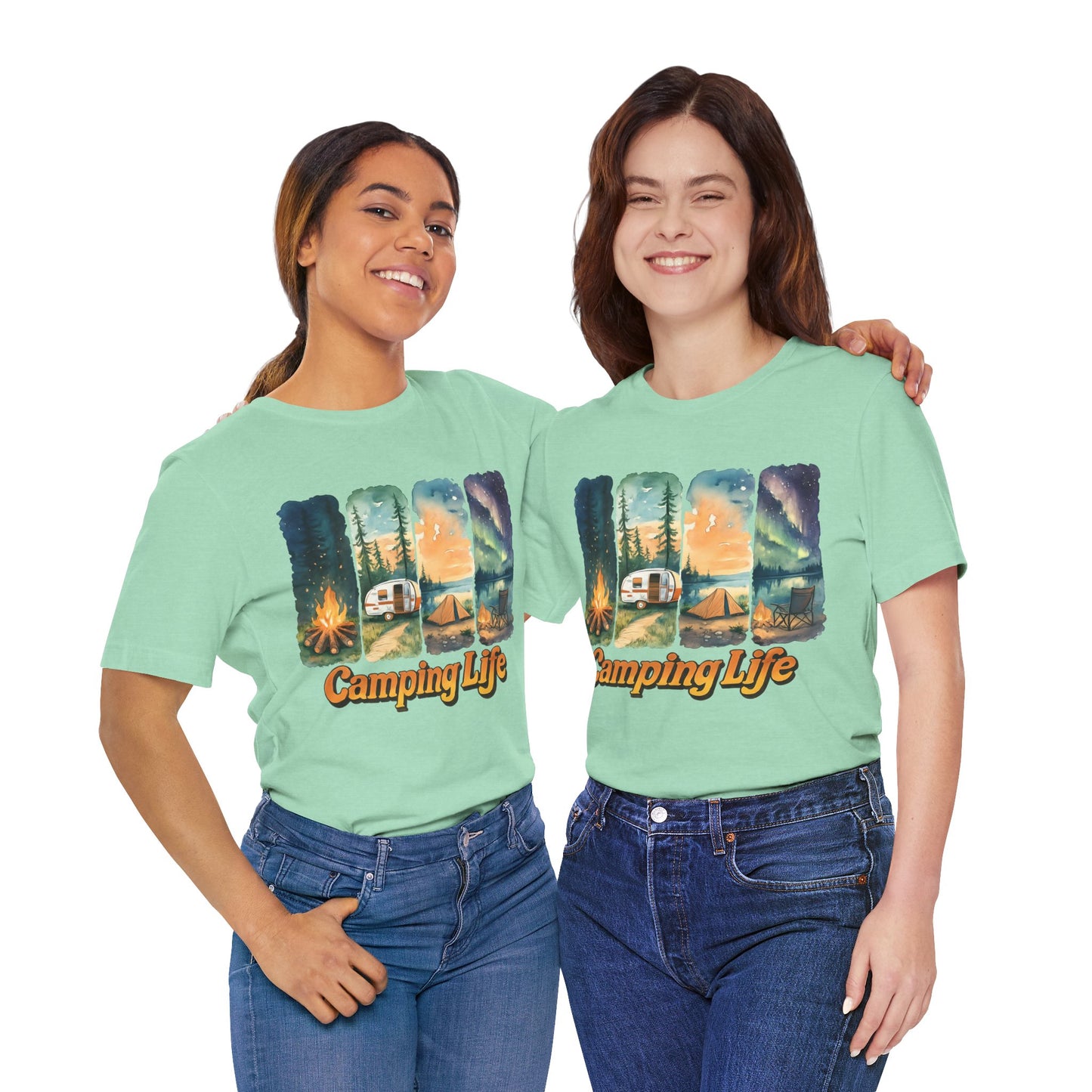 Camping Life Unisex Tee | Outdoor Adventure Shirt, Nature Lover Gift, Camping Apparel, Travel T-Shirt, Weekend Getaway Outfit