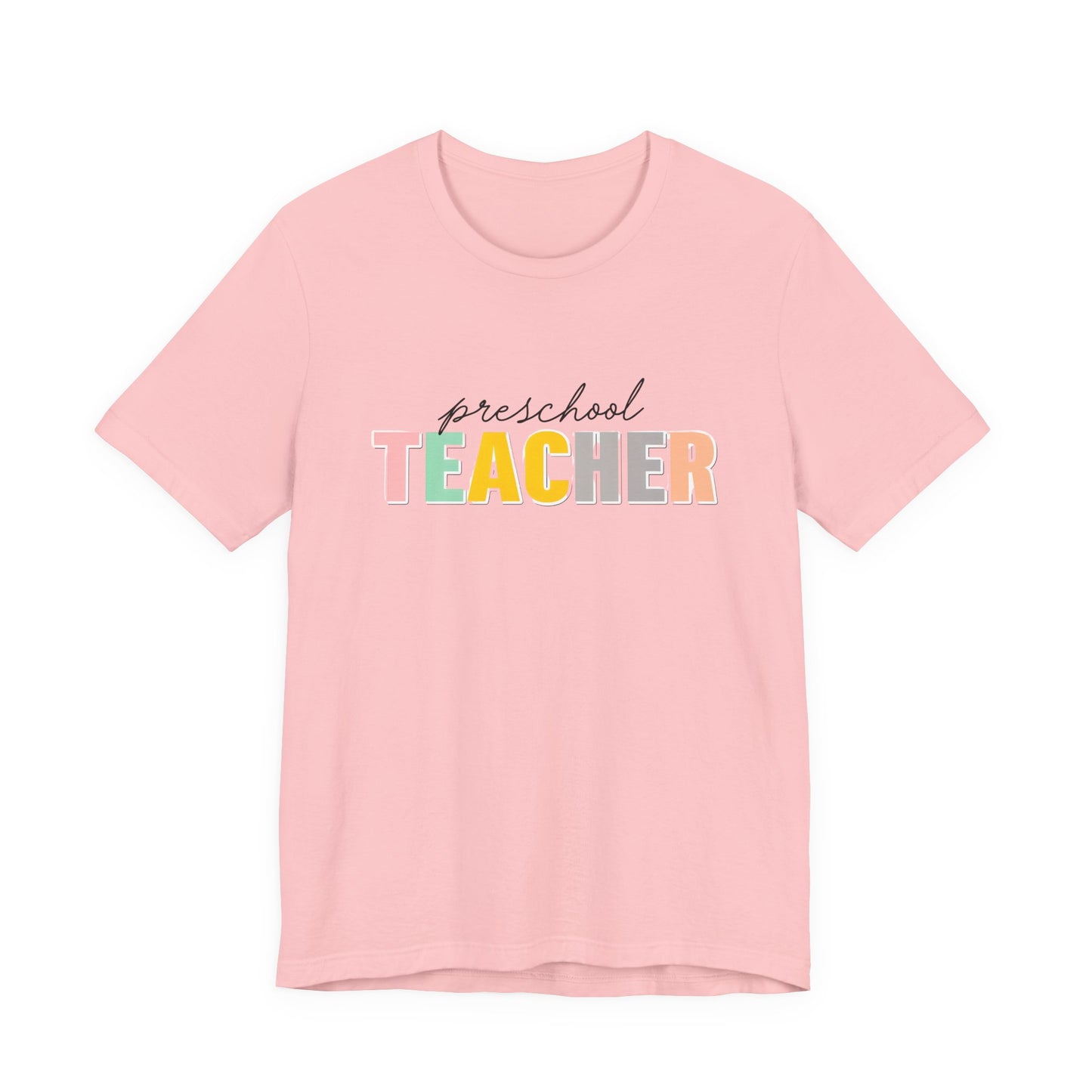 Preschool Teacher Tee, Cute Teacher Shirt, Gift for Educators, Teacher Appreciation, Back to School, Unisex T-Shirt