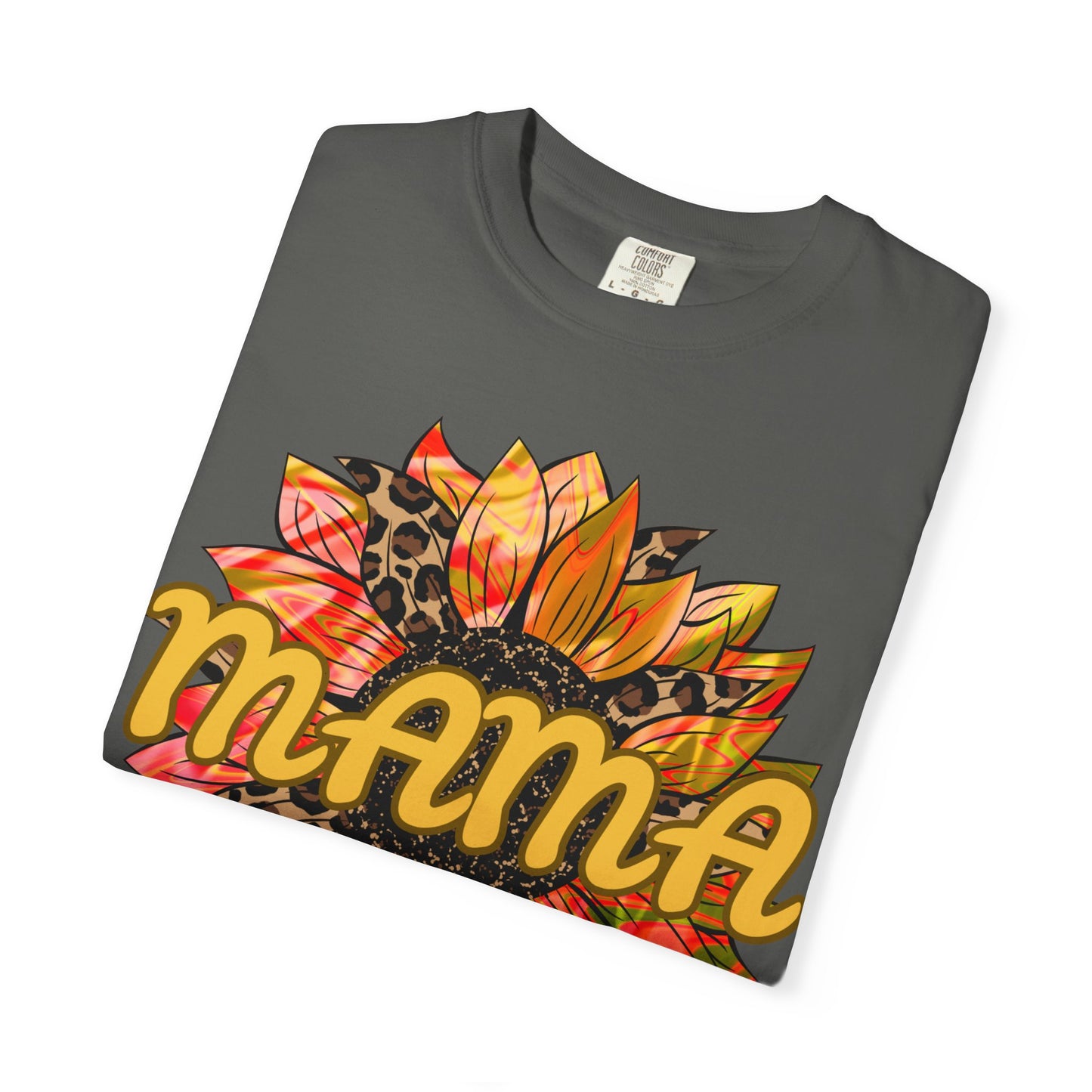 Mama Sunflower Graphic T-Shirt | Perfect Gift for Moms | Casual Wear | Mother’s Day, Birthdays, Everyday Comfort