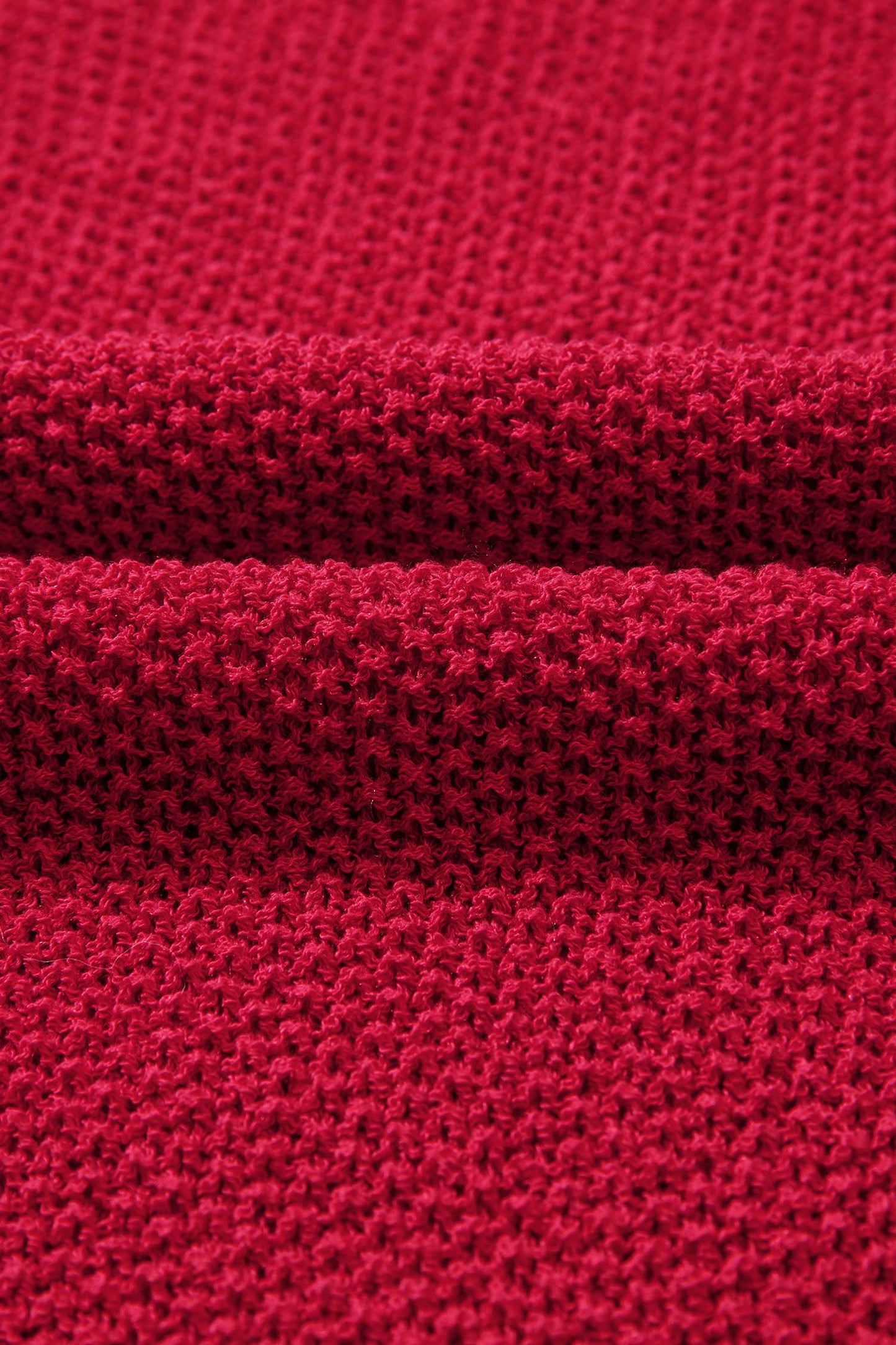 Colorblock Knit V-Neck Sweater