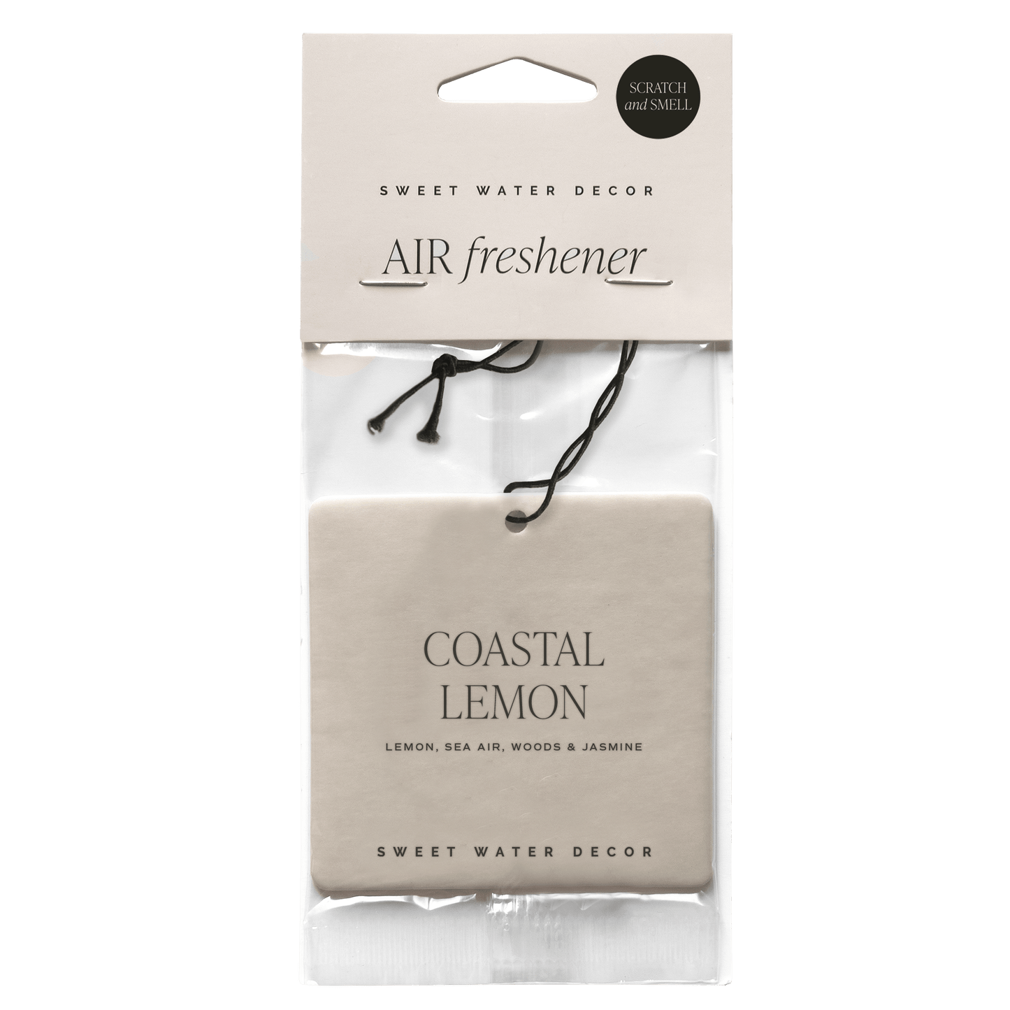 Coastal Lemon Hanging Air Freshener
