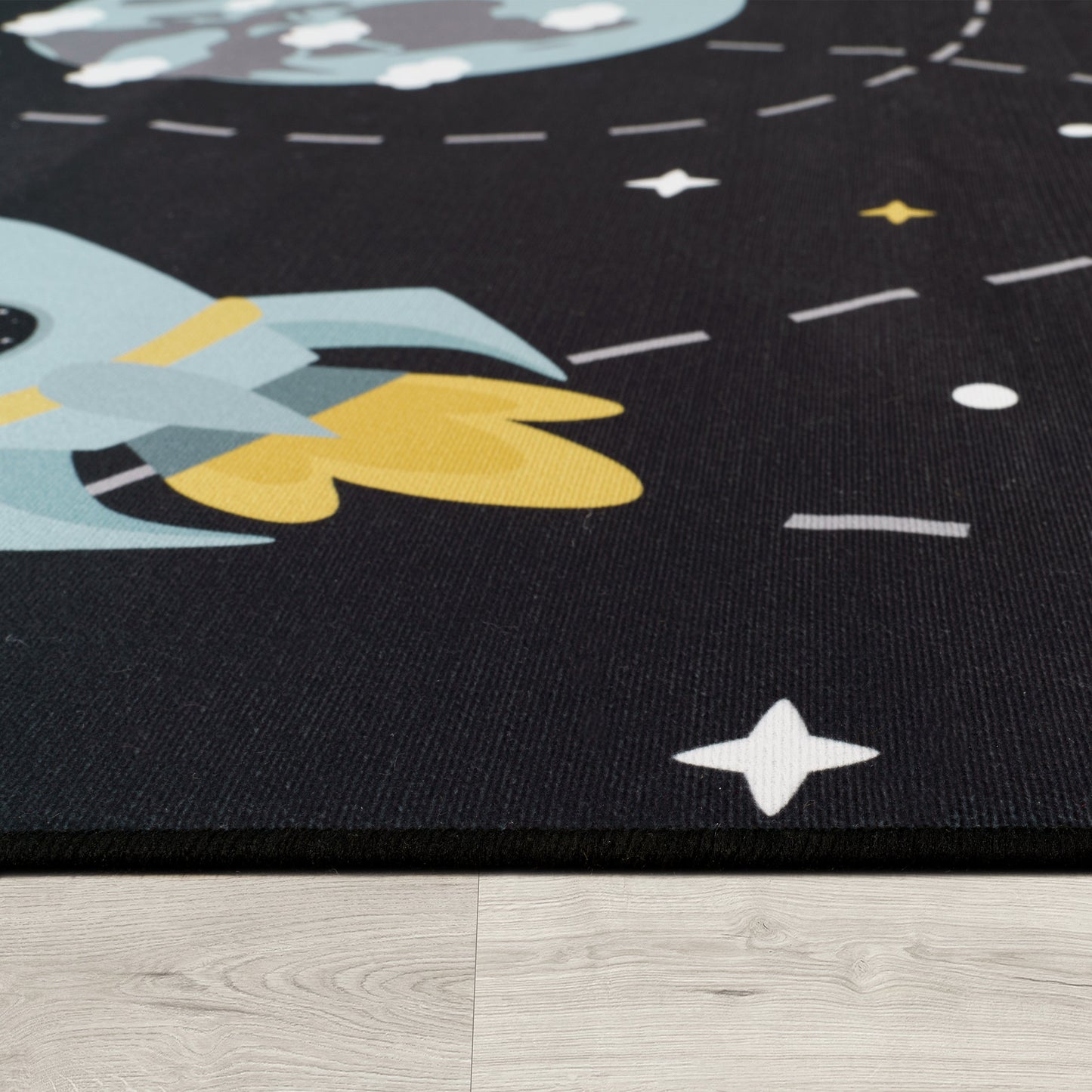 Play Rug Neil with Rockets Planets and Stars