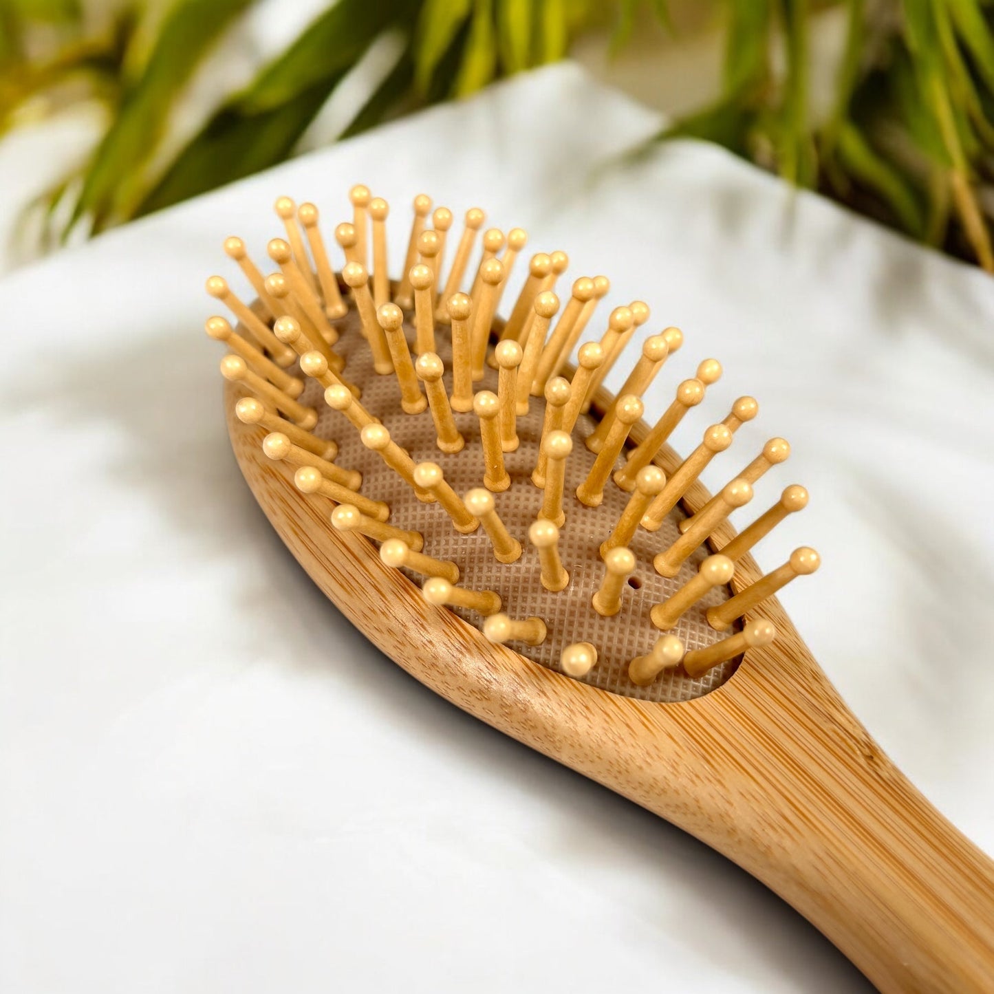 Bamboo Rounded Hair Brush | For Kids