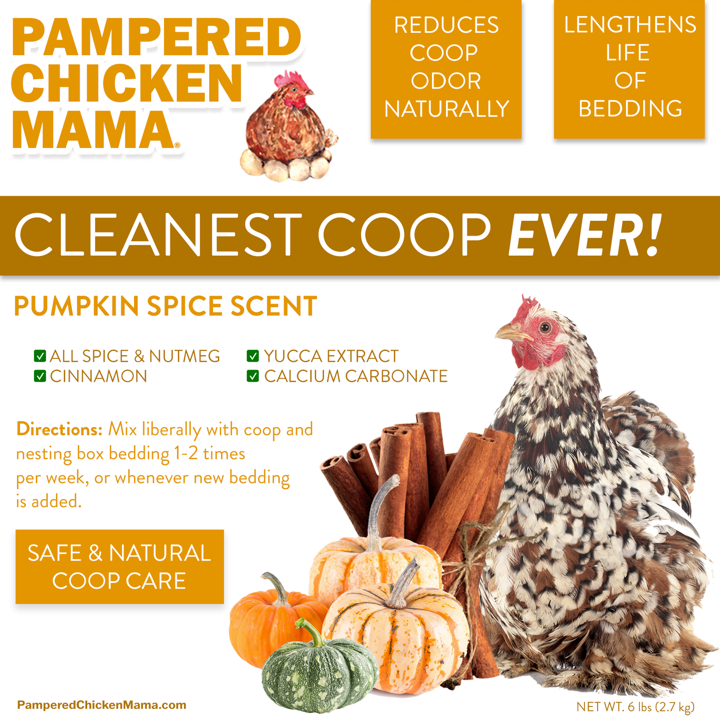 Cleanest Coop Ever! Coop Refresher (6 Pounds)