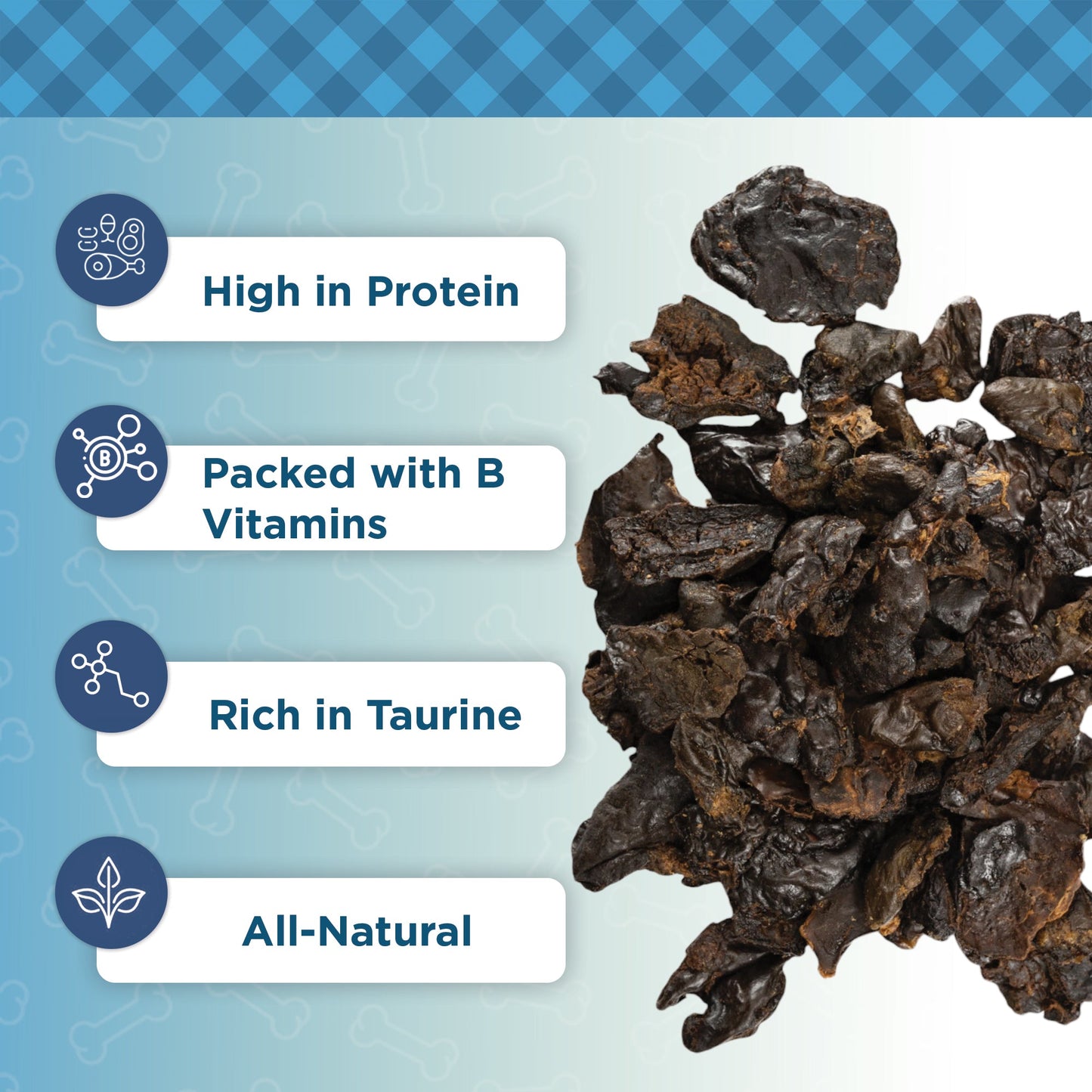 Country Living Dehydrated Chicken Hearts & Livers Dog Treats – 9oz Bag – 100% Natural, High-Protein, Single-Ingredient – Grain-Free, Healthy Training & Reward Treats – No Preservatives or Additives