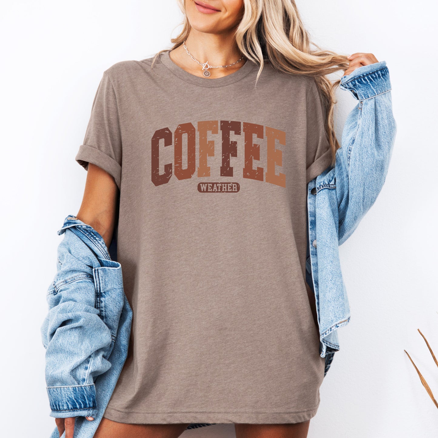Coffee Weather, Pumpkin, Autumn, Fall, Tshirt