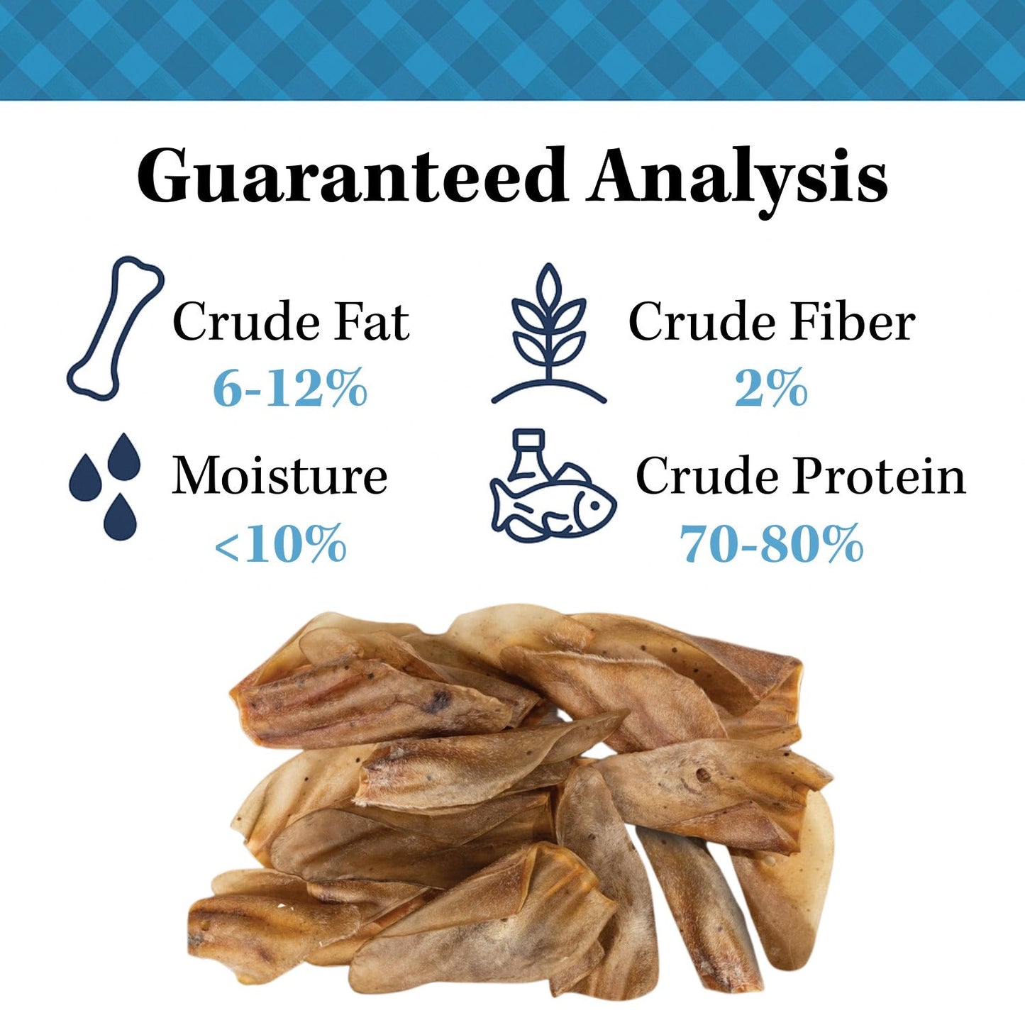 Country Living Natural Cow Ears Dog Chews – 10 Count Bag – All-Natural, Single-Ingredient, Long-Lasting Dog Chews – High-Protein, Low-Fat, Rawhide-Free – Supports Dental Health