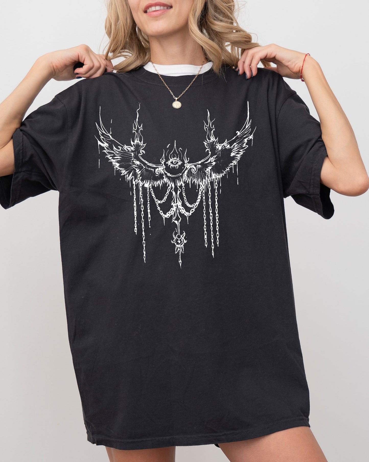 Cybersigilism, Eye, Wings, Tribal, Sigilism, Magic, Cyber Shirt Comfort Colors T-Shirt