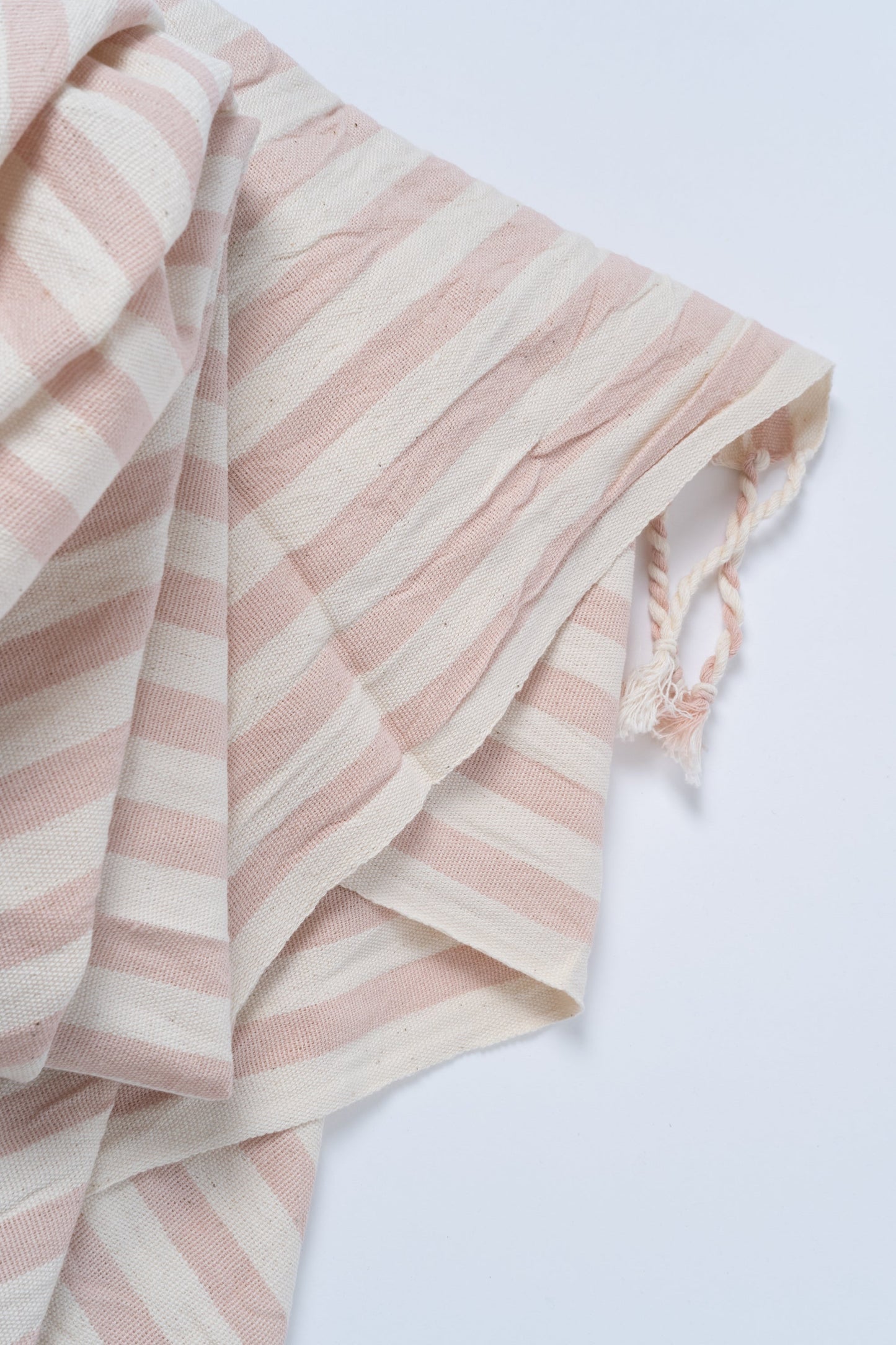 Girit Salmon Cotton Linen Towel