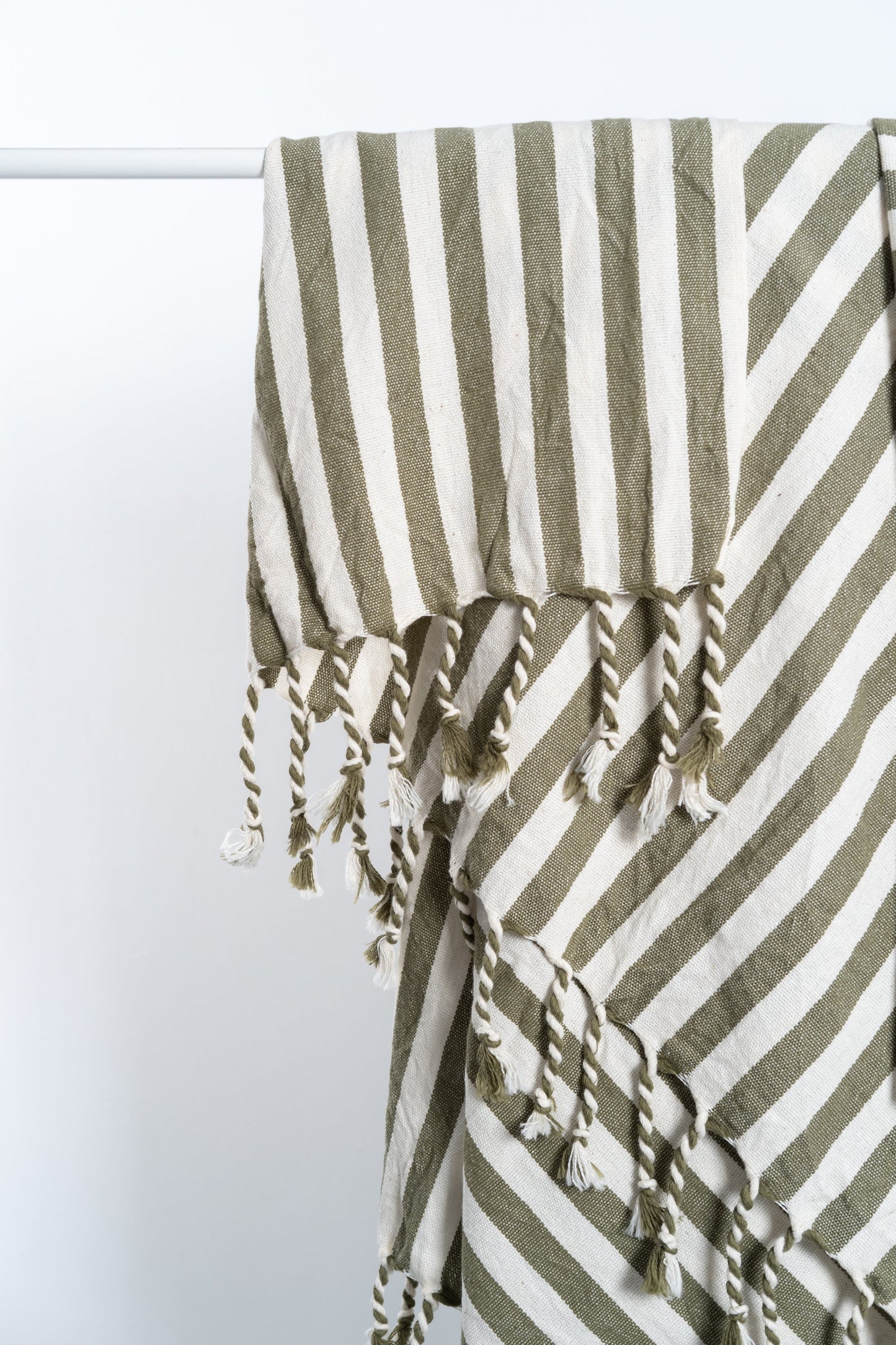 Girit Haki Cotton Linen Towel
