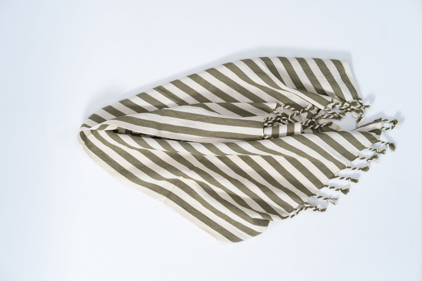 Girit Haki Cotton Linen Towel