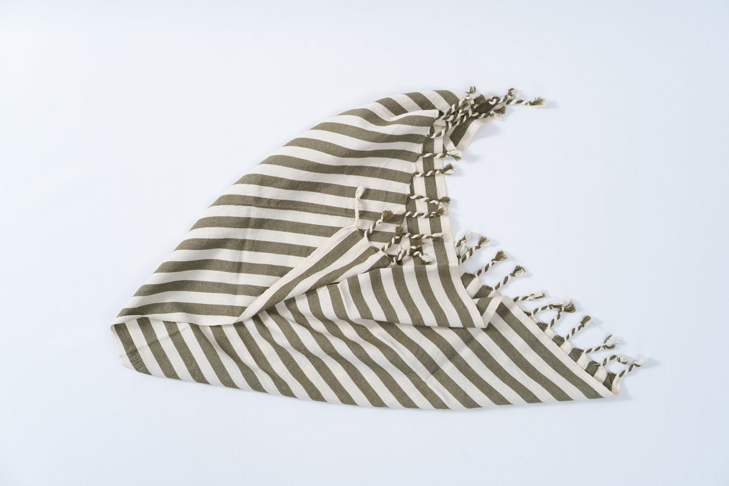 Girit Haki Cotton Linen Towel