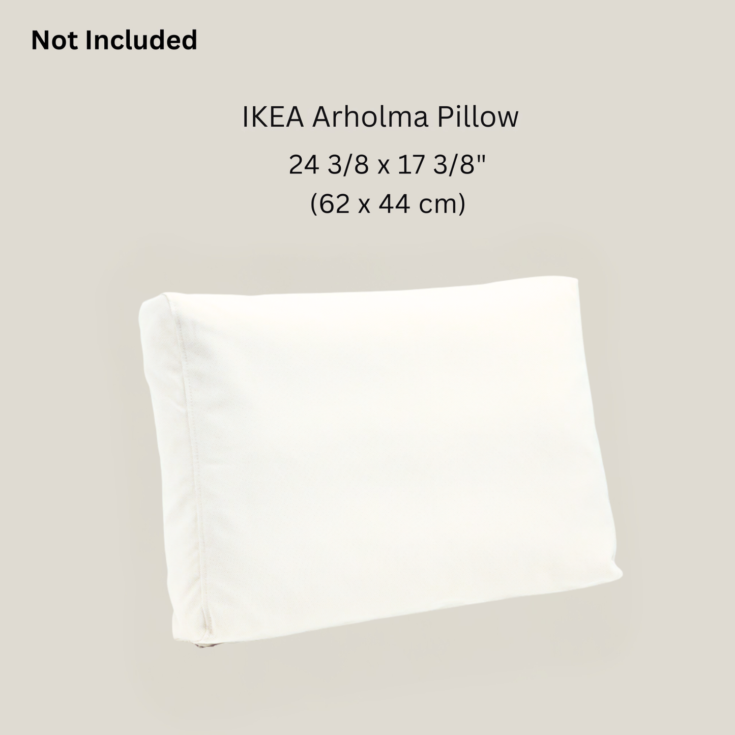 Black White Stripe Outdoor Pillow Covers – 2 Pack – Compatible with IKEA Duvholmen & Kuddarna