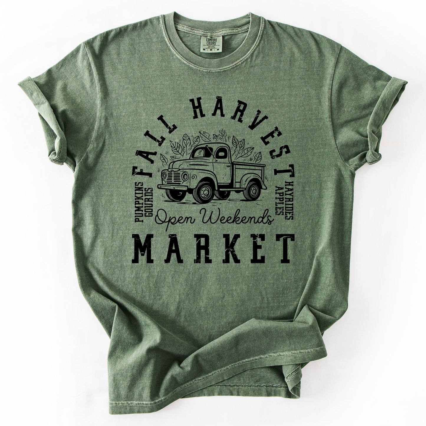 Fall Harvest Market, Pumpkins, Autumn, Comfort Colors T-Shirt