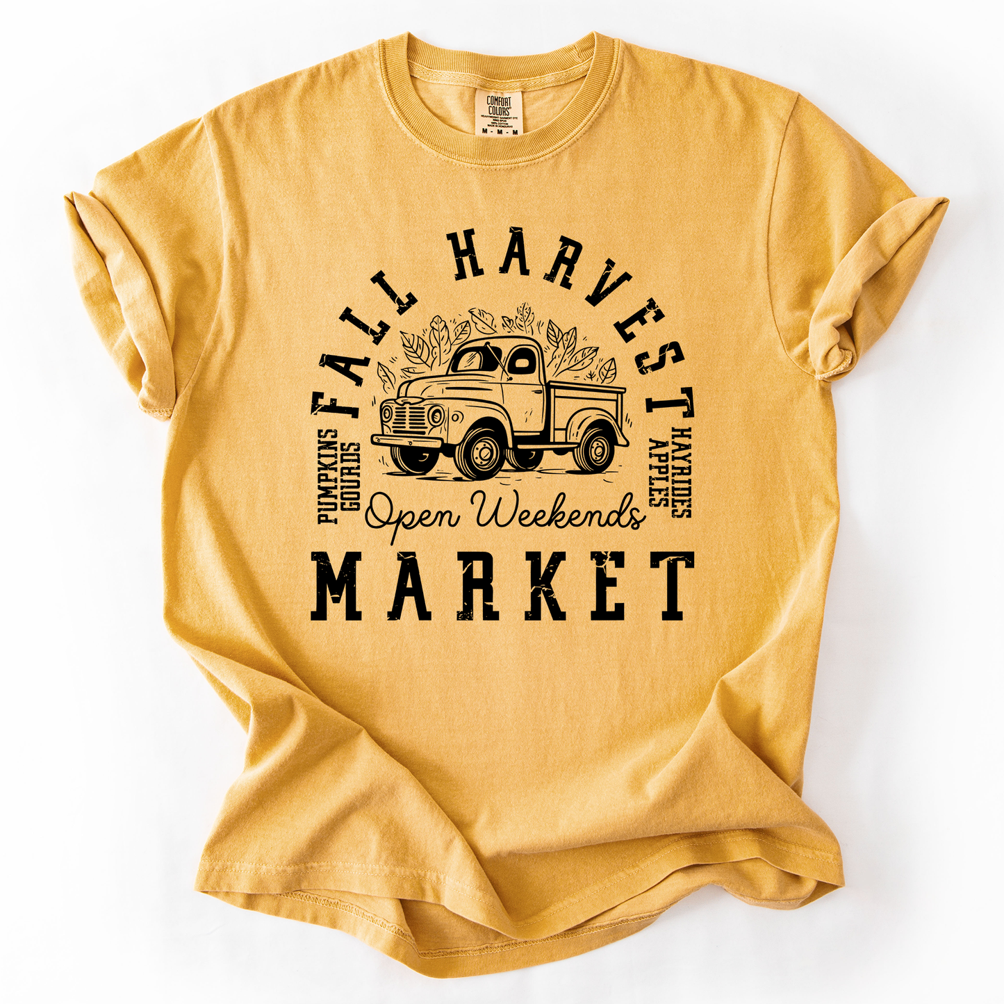 Fall Harvest Market, Pumpkins, Autumn, Comfort Colors T-Shirt