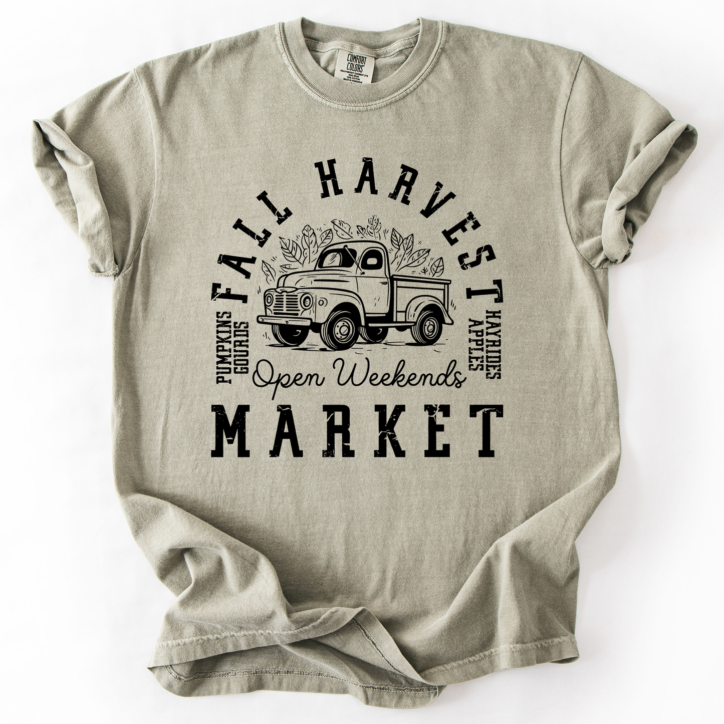 Fall Harvest Market, Pumpkins, Autumn, Comfort Colors T-Shirt