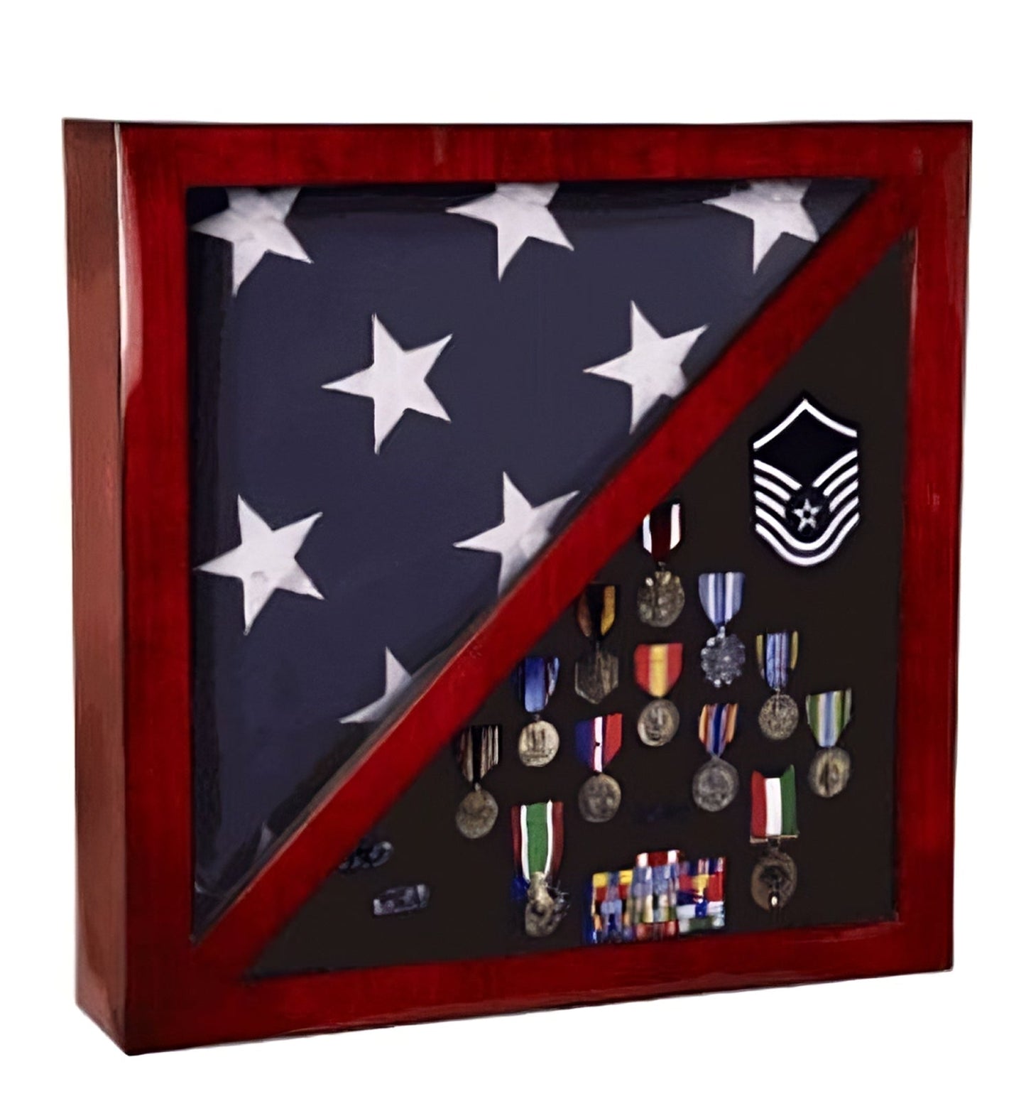 Flag And medal Display case, award and flag case
