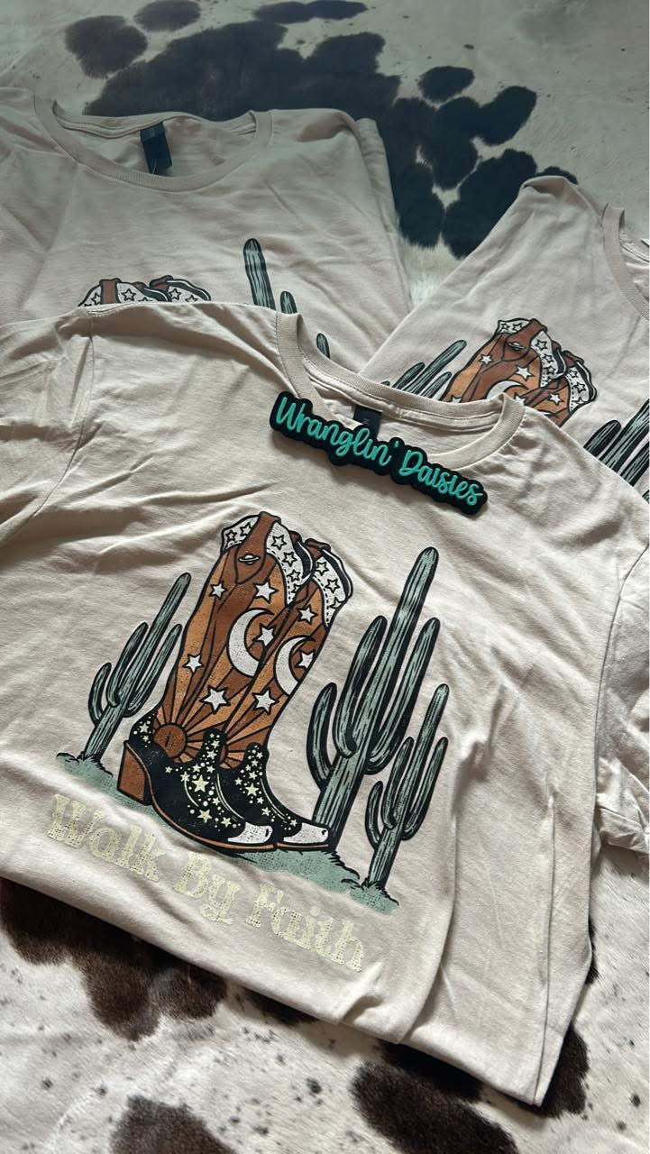Walk By Faith tee