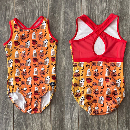 The Great Pumpkin Snoopy Leotard