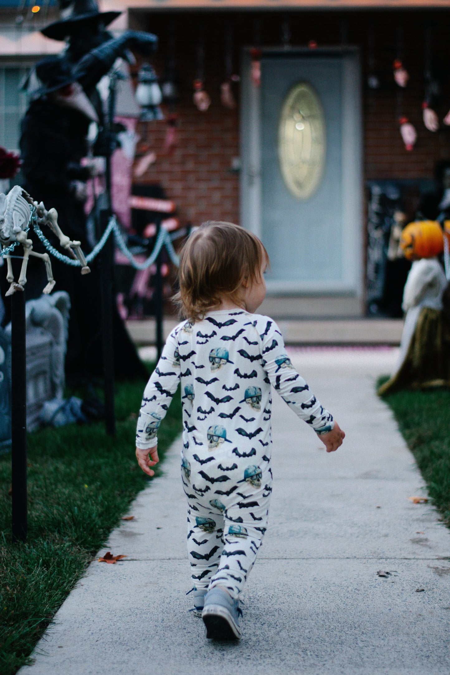 Spooky Bro Bamboo Zippy Pajamas
