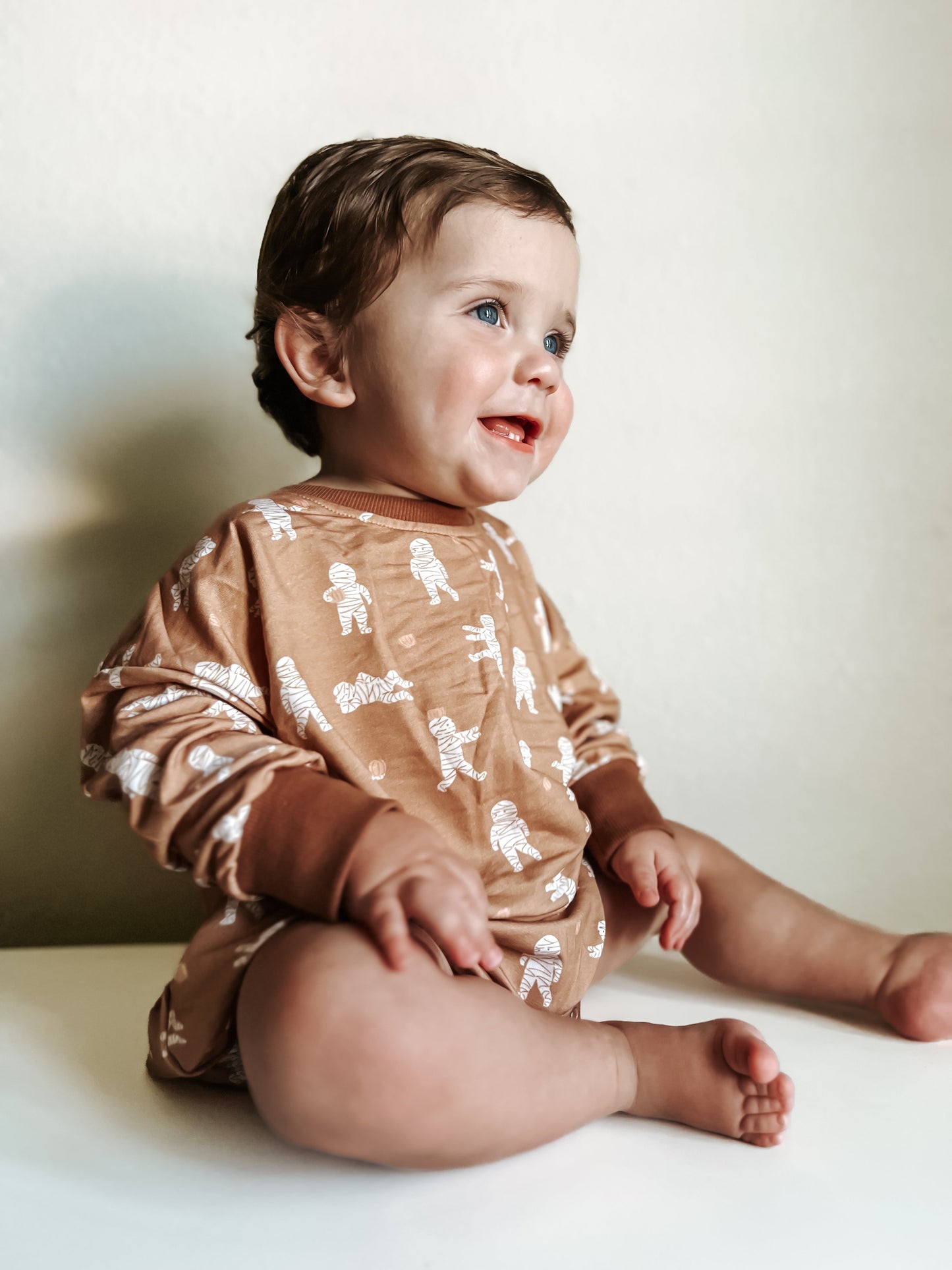 Mummy Bamboo Bubble Romper