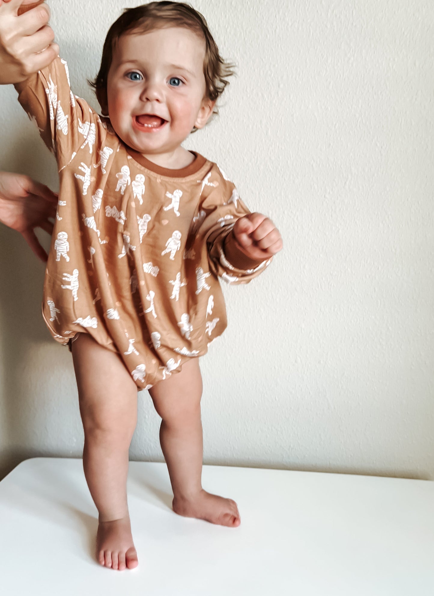 Mummy Bamboo Bubble Romper