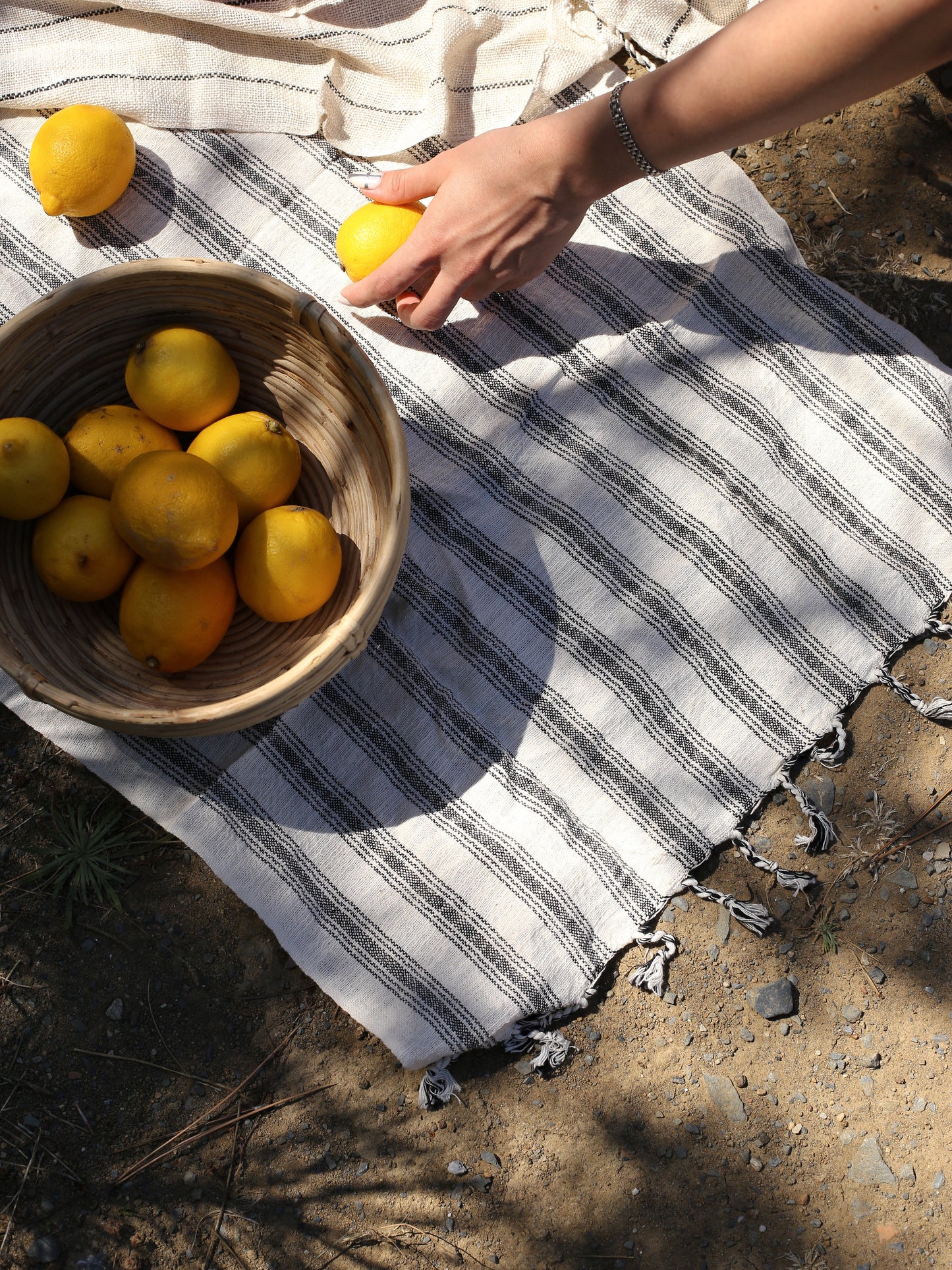 Titus Santuklu Cotton Linen Towel