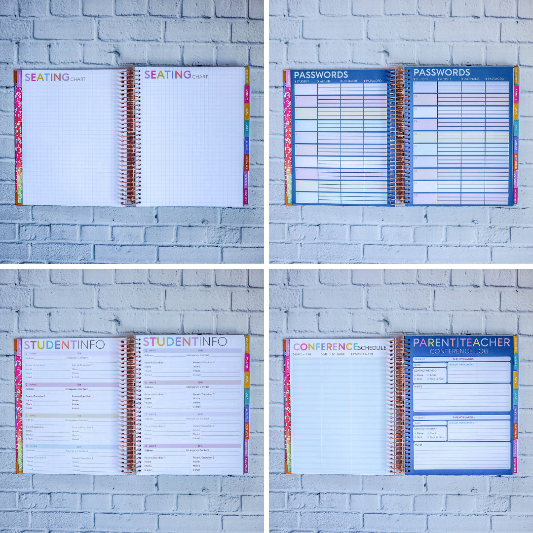 School Daze - Teacher Planner by BERTEAU & Co.