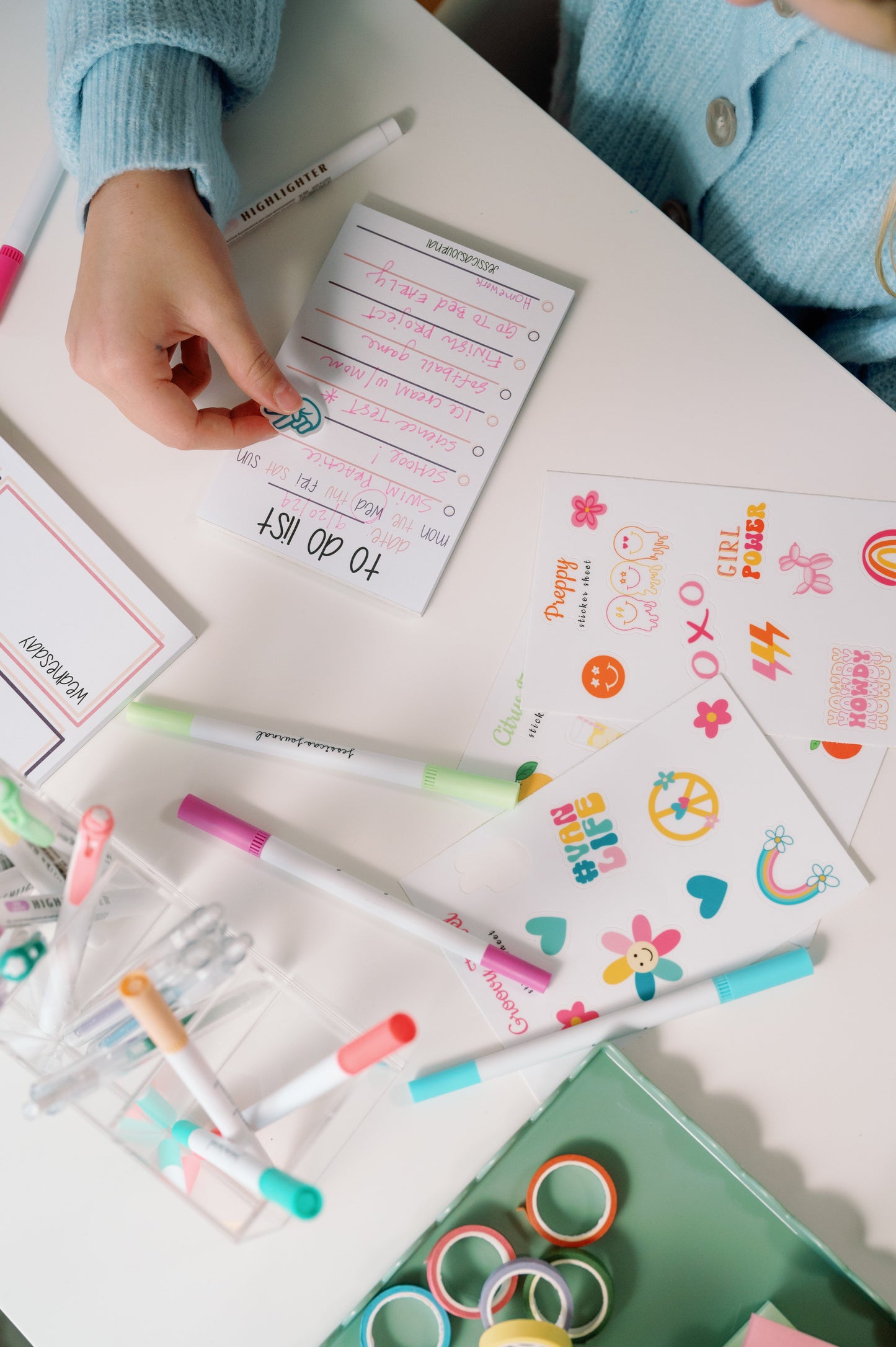 Preppy Sticker Sheet