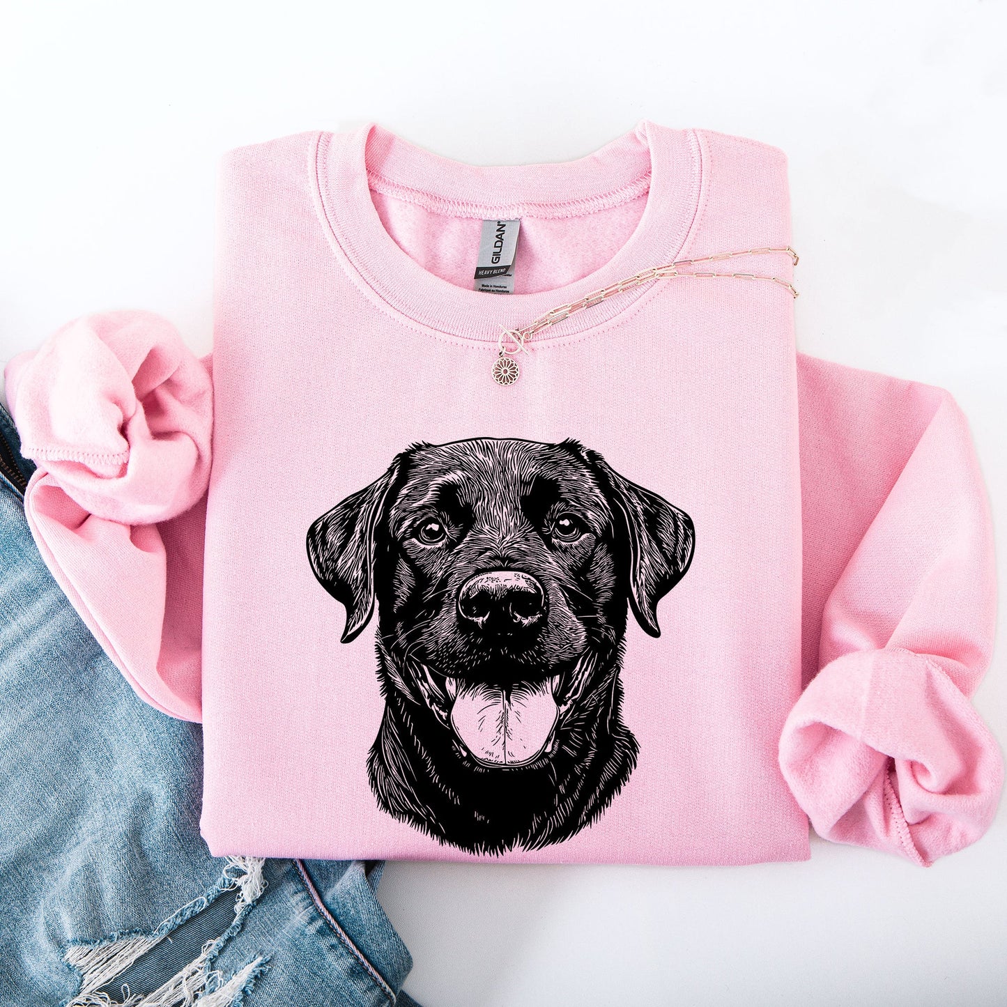 Black Lab, Labrador, Pet, Dog Breed Sweatshirt